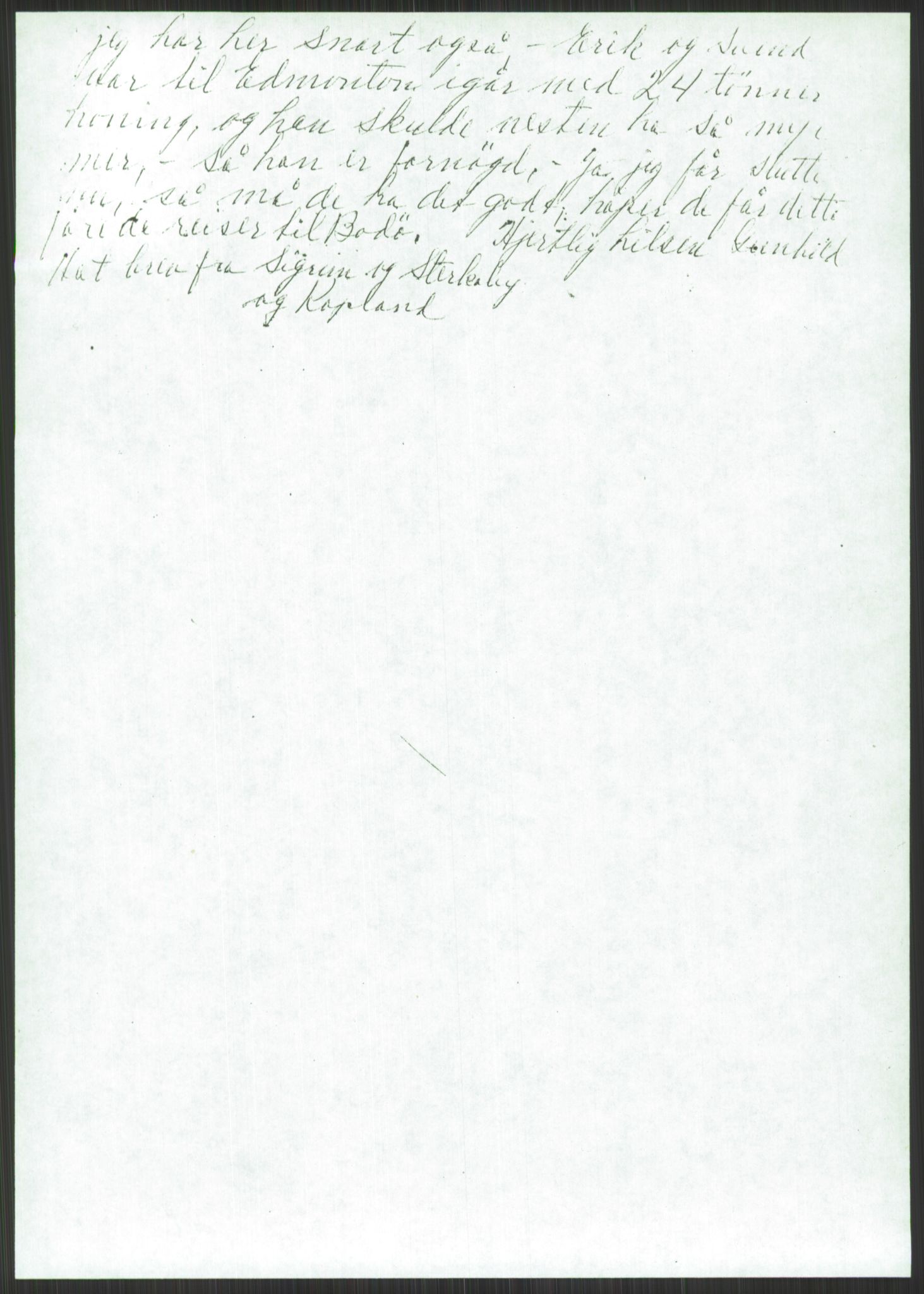 Samlinger til kildeutgivelse, Amerikabrevene, AV/RA-EA-4057/F/L0039: Innlån fra Ole Kolsrud, Buskerud og Ferdinand Næshagen, Østfold, 1860-1972, p. 513