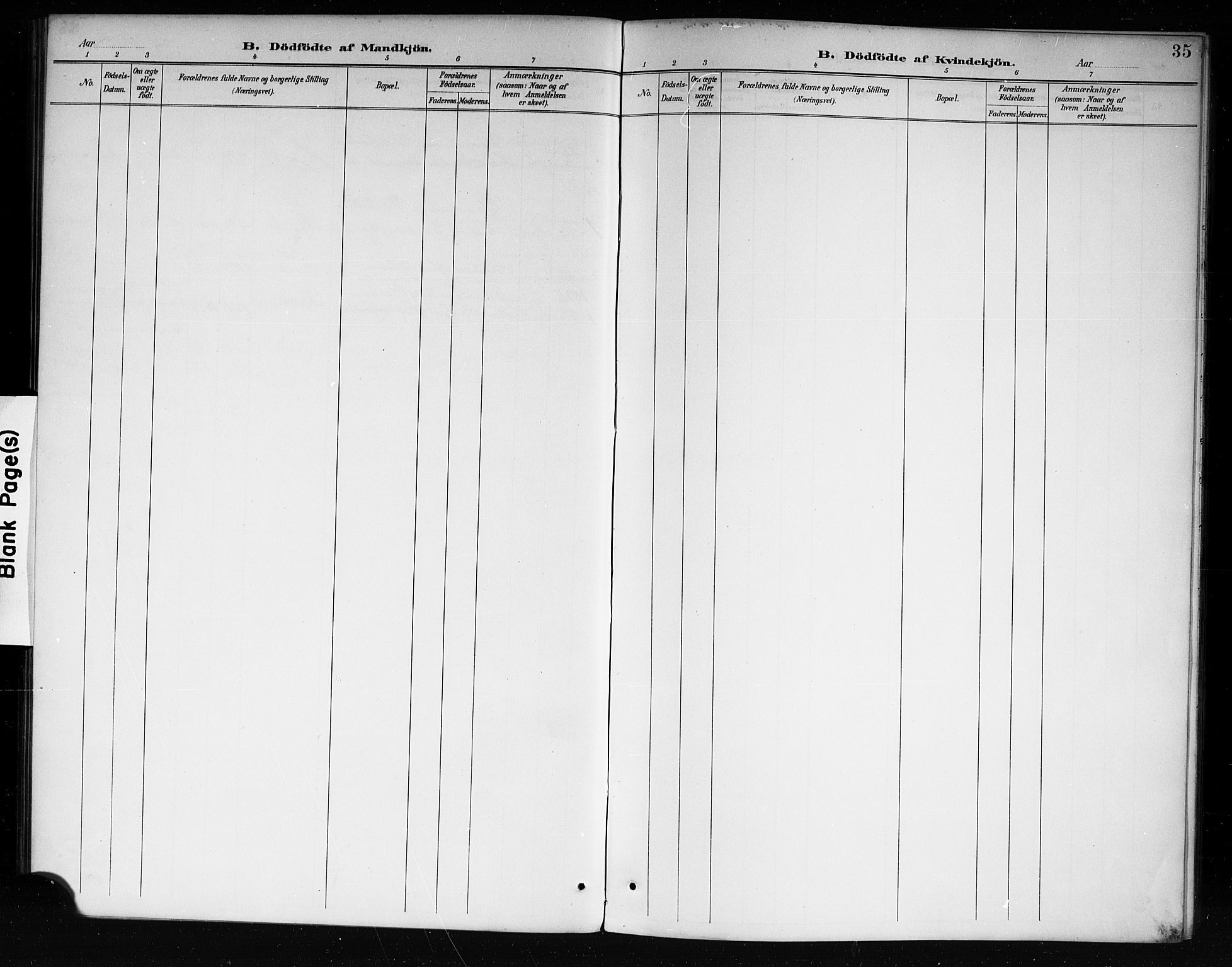 Lårdal kirkebøker, SAKO/A-284/G/Ga/L0003: Parish register (copy) no. I 3, 1891-1918, p. 35