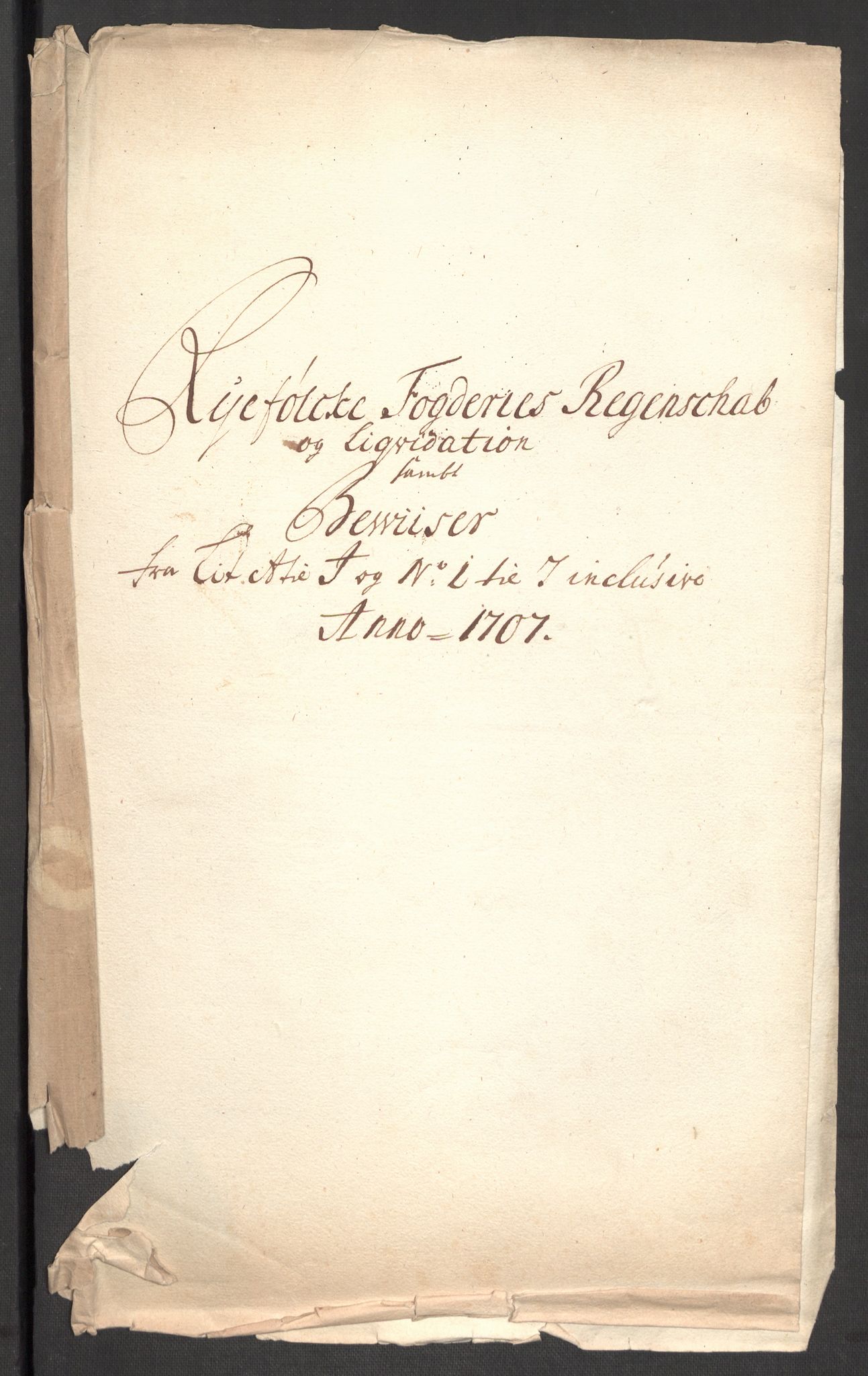 Rentekammeret inntil 1814, Reviderte regnskaper, Fogderegnskap, AV/RA-EA-4092/R47/L2861: Fogderegnskap Ryfylke, 1706-1709, p. 99