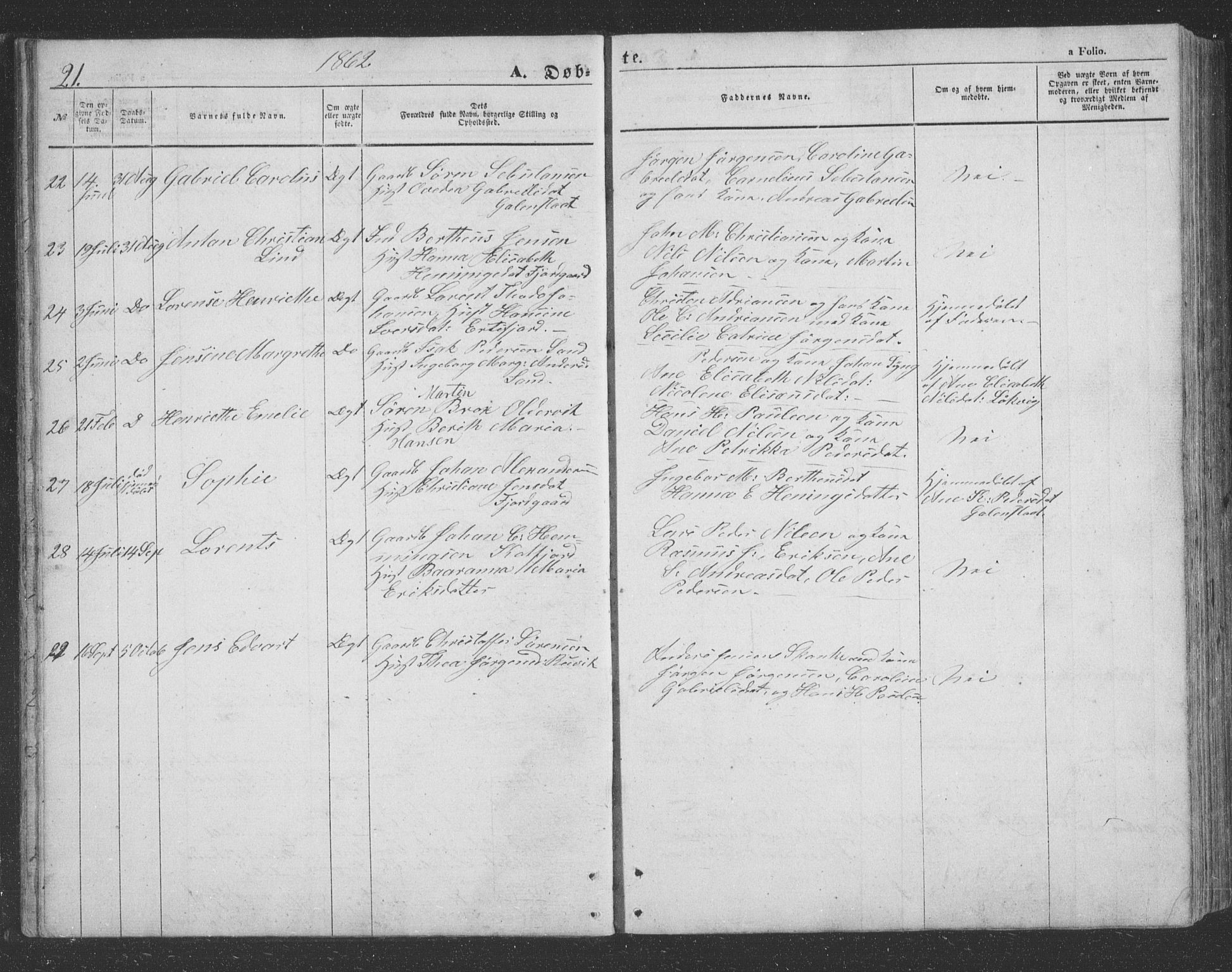 Lenvik sokneprestembete, SATØ/S-1310/H/Ha/Hab/L0020klokker: Parish register (copy) no. 20, 1855-1883, p. 21