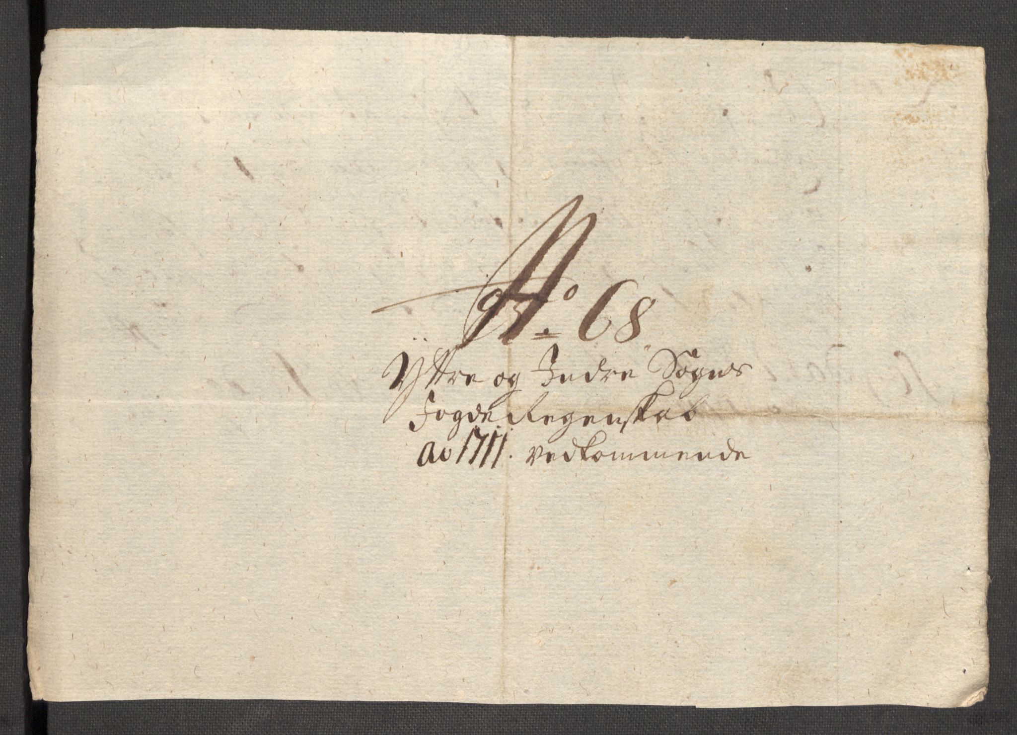 Rentekammeret inntil 1814, Reviderte regnskaper, Fogderegnskap, RA/EA-4092/R52/L3317: Fogderegnskap Sogn, 1711, p. 363