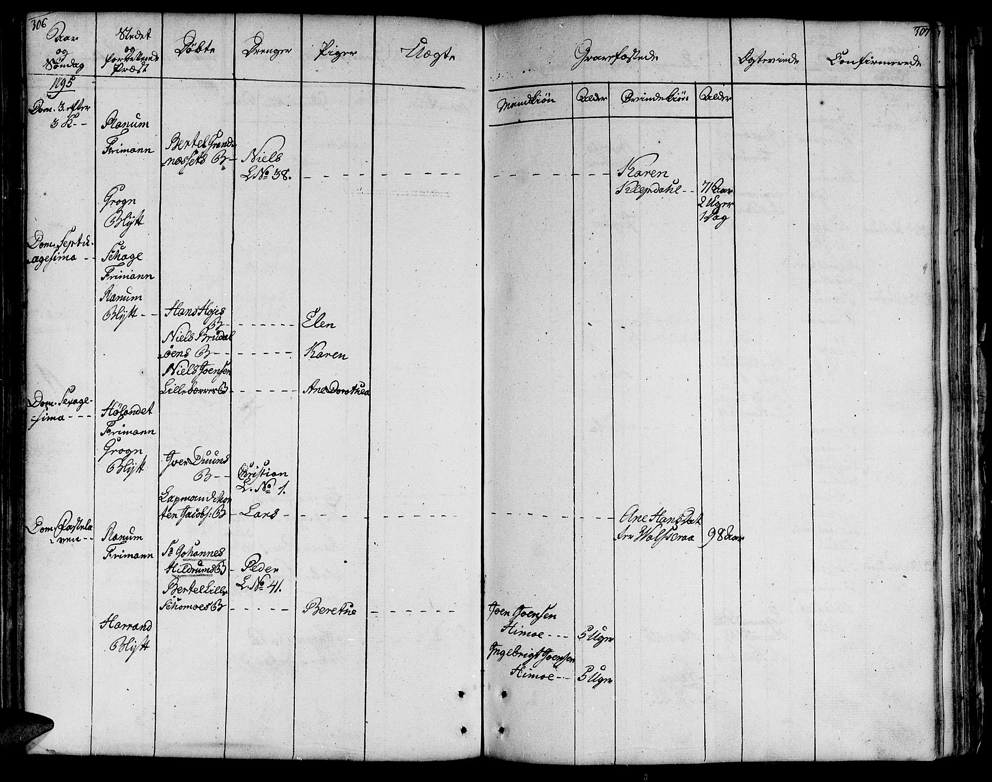 Ministerialprotokoller, klokkerbøker og fødselsregistre - Nord-Trøndelag, SAT/A-1458/764/L0544: Parish register (official) no. 764A04, 1780-1798, p. 306-307