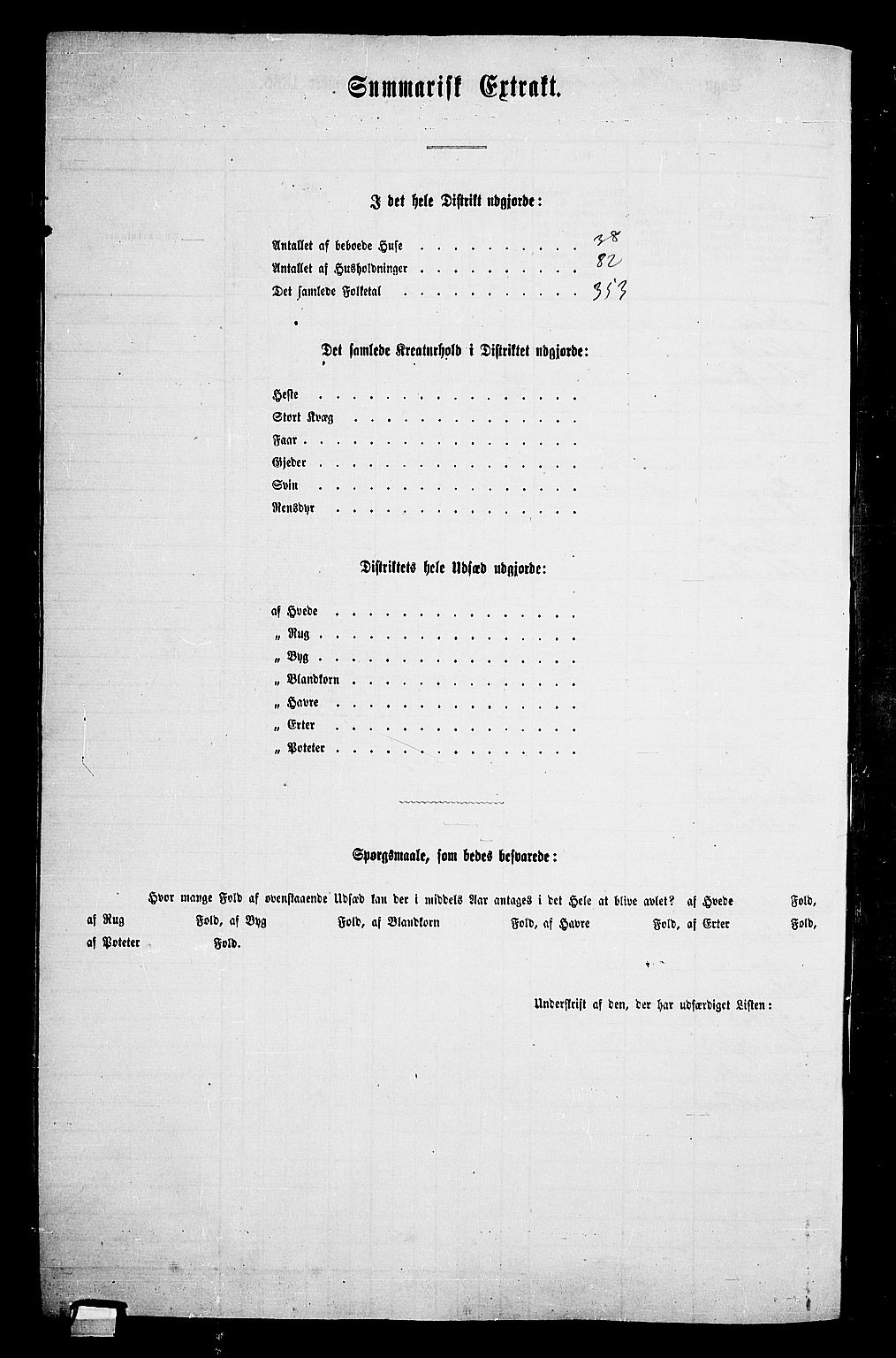 RA, 1865 census for Vestre Aker, 1865, p. 333