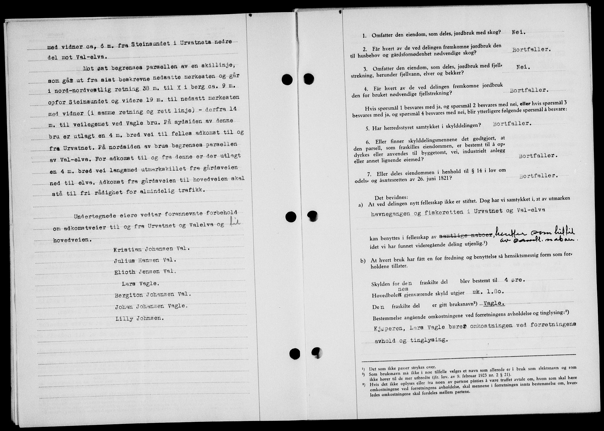 Lofoten sorenskriveri, SAT/A-0017/1/2/2C/L0006a: Mortgage book no. 6a, 1939-1939, Diary no: : 1387/1939