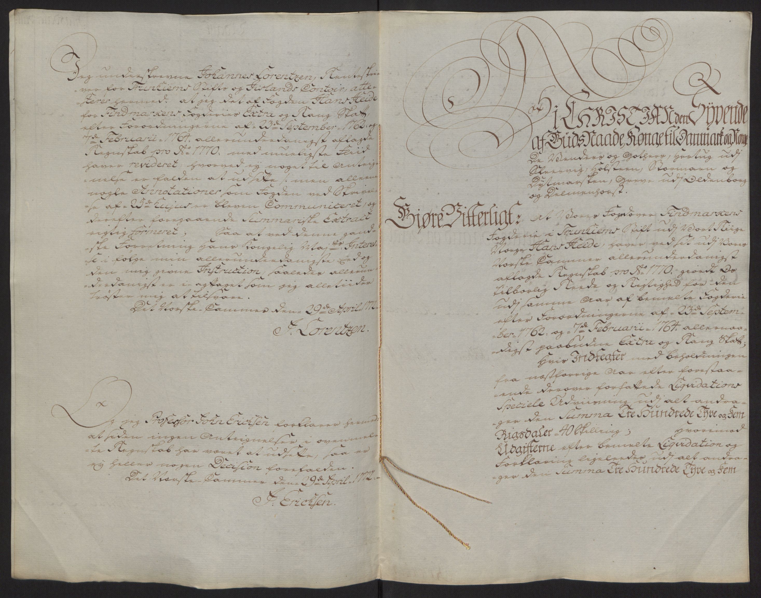 Rentekammeret inntil 1814, Reviderte regnskaper, Fogderegnskap, RA/EA-4092/R69/L4910: Ekstraskatten  Finnmark/Vardøhus, 1762-1772, p. 368
