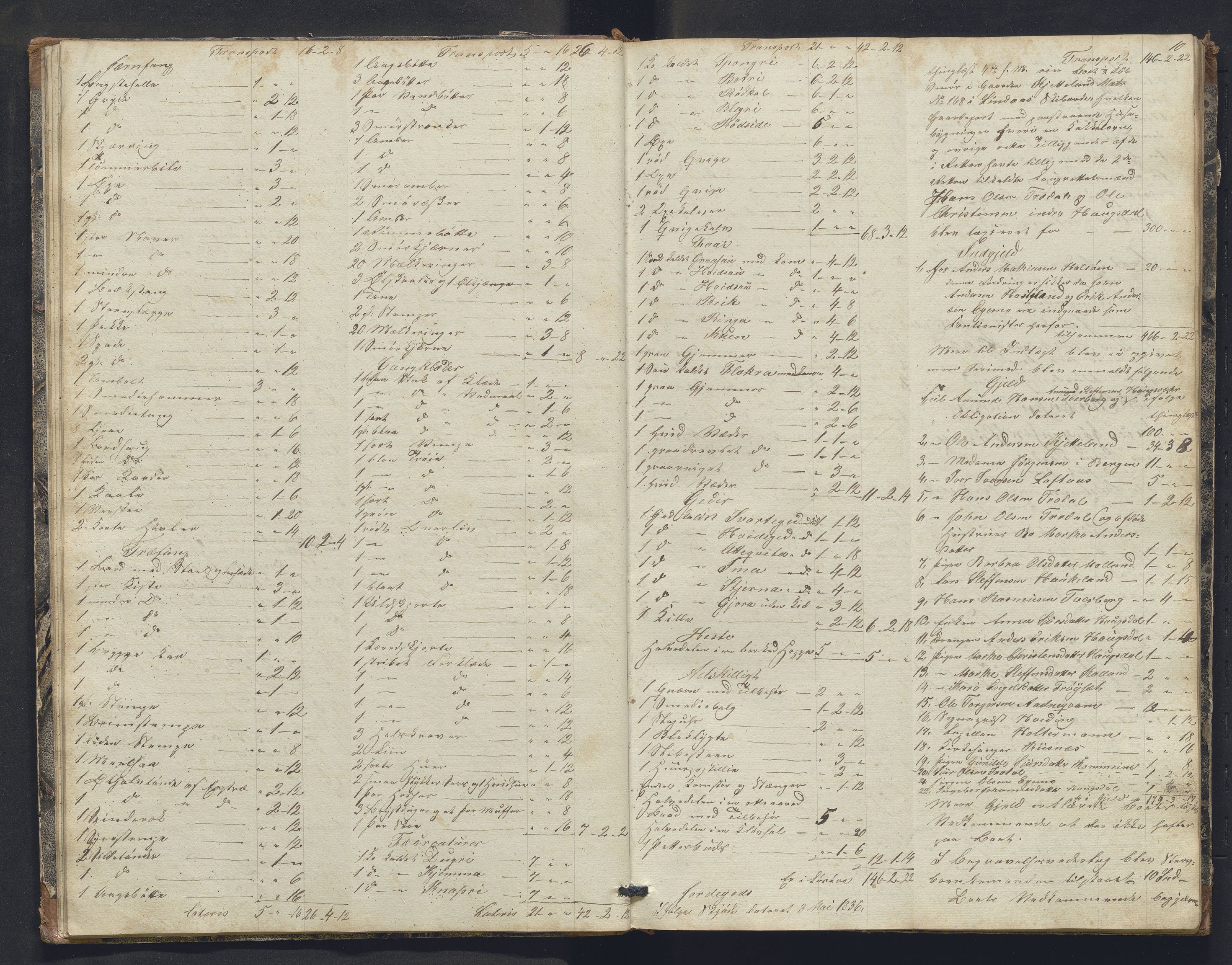 Nordhordland sorenskrivar, SAB/A-2901/1/H/Hb/L0016: Registreringsprotokollar, 1850-1854, p. 10