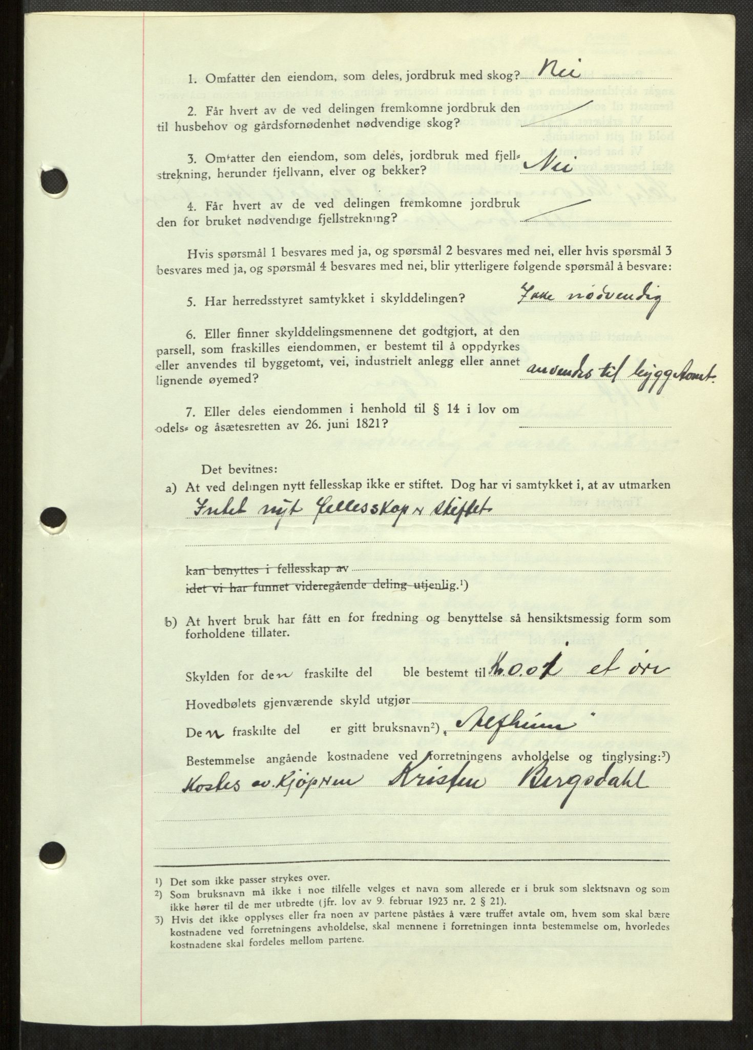 Lofoten sorenskriveri, SAT/A-0017/1/2/2C/L0010a: Mortgage book no. 10a, 1942-1943, Diary no: : 1758/1942