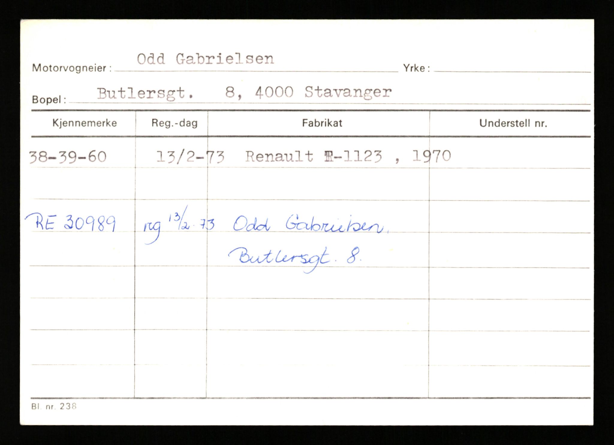 Stavanger trafikkstasjon, AV/SAST-A-101942/0/G/L0012: Registreringsnummer: 363571 - 800000, 1930-1971, p. 261