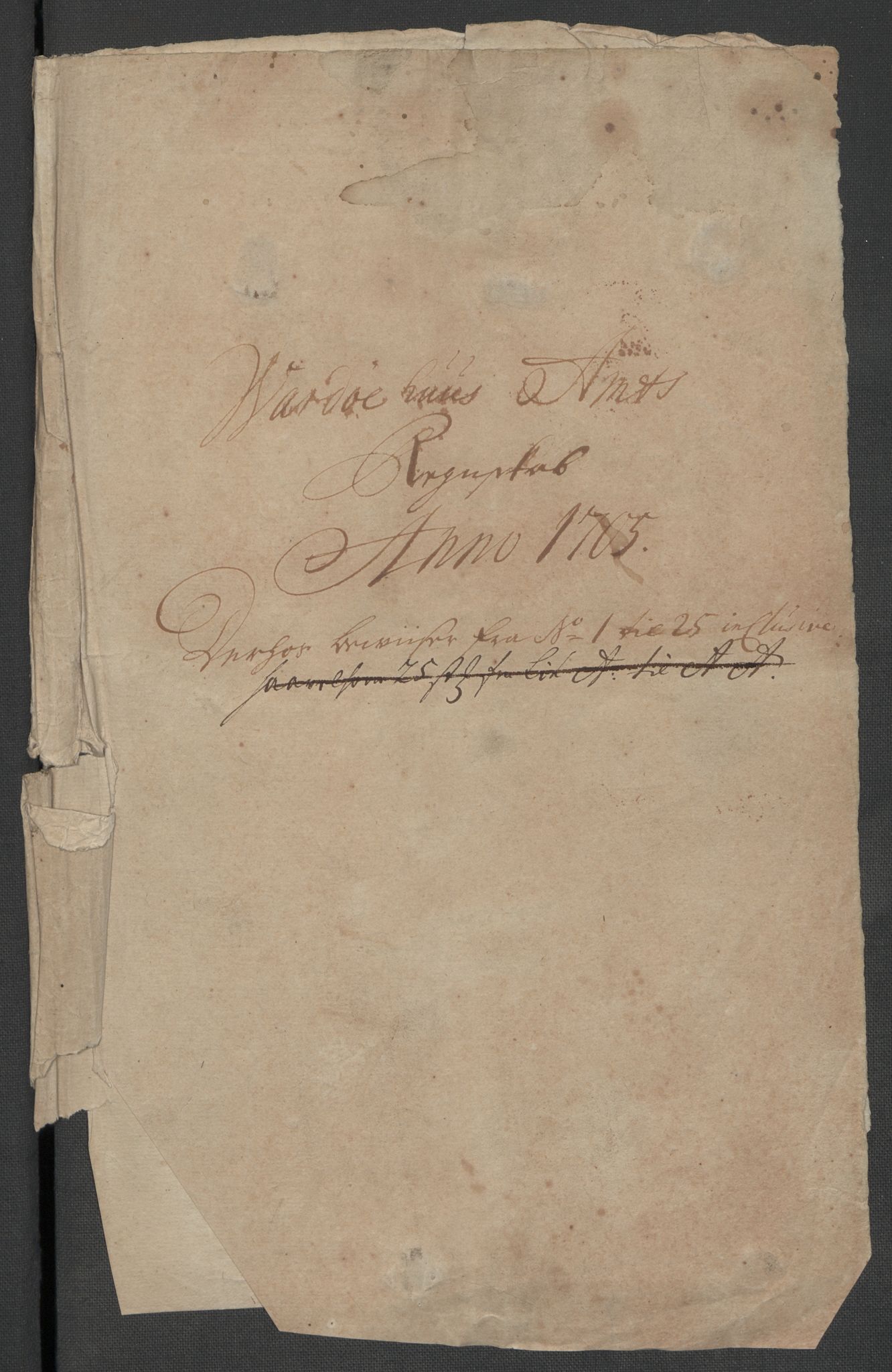 Rentekammeret inntil 1814, Reviderte regnskaper, Fogderegnskap, RA/EA-4092/R69/L4853: Fogderegnskap Finnmark/Vardøhus, 1705-1706, p. 3