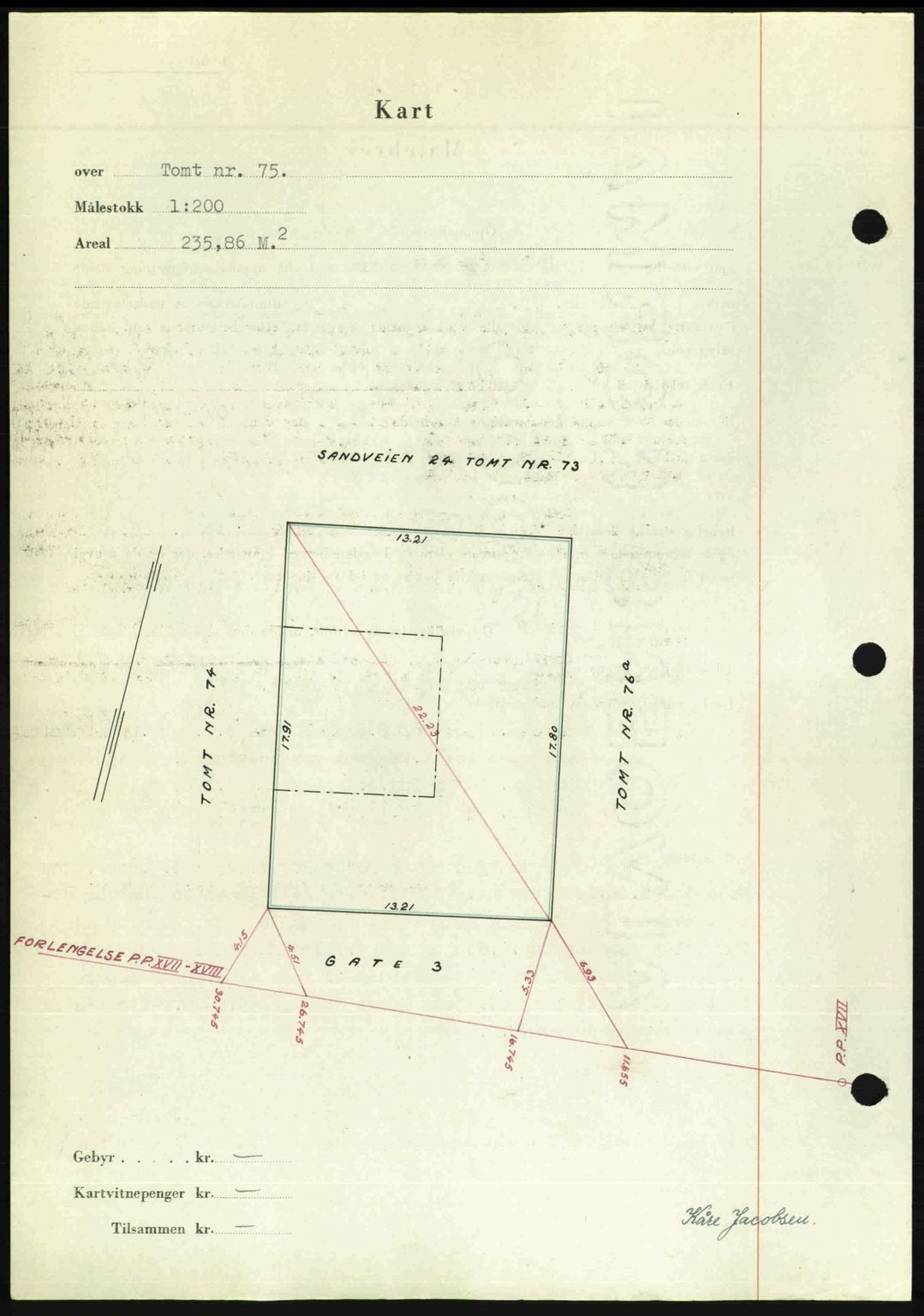 Romsdal sorenskriveri, SAT/A-4149/1/2/2C: Mortgage book no. A24, 1947-1947, Diary no: : 2967/1947