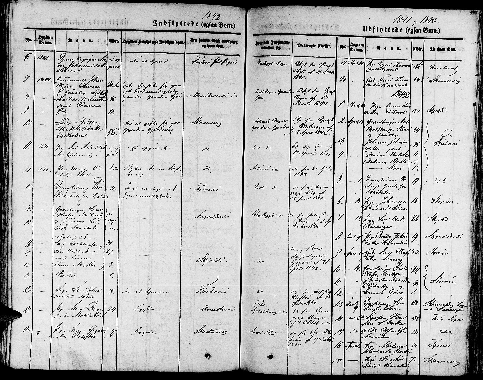 Fjelberg sokneprestembete, AV/SAB-A-75201/H/Haa: Parish register (official) no. A 6, 1835-1851, p. 377