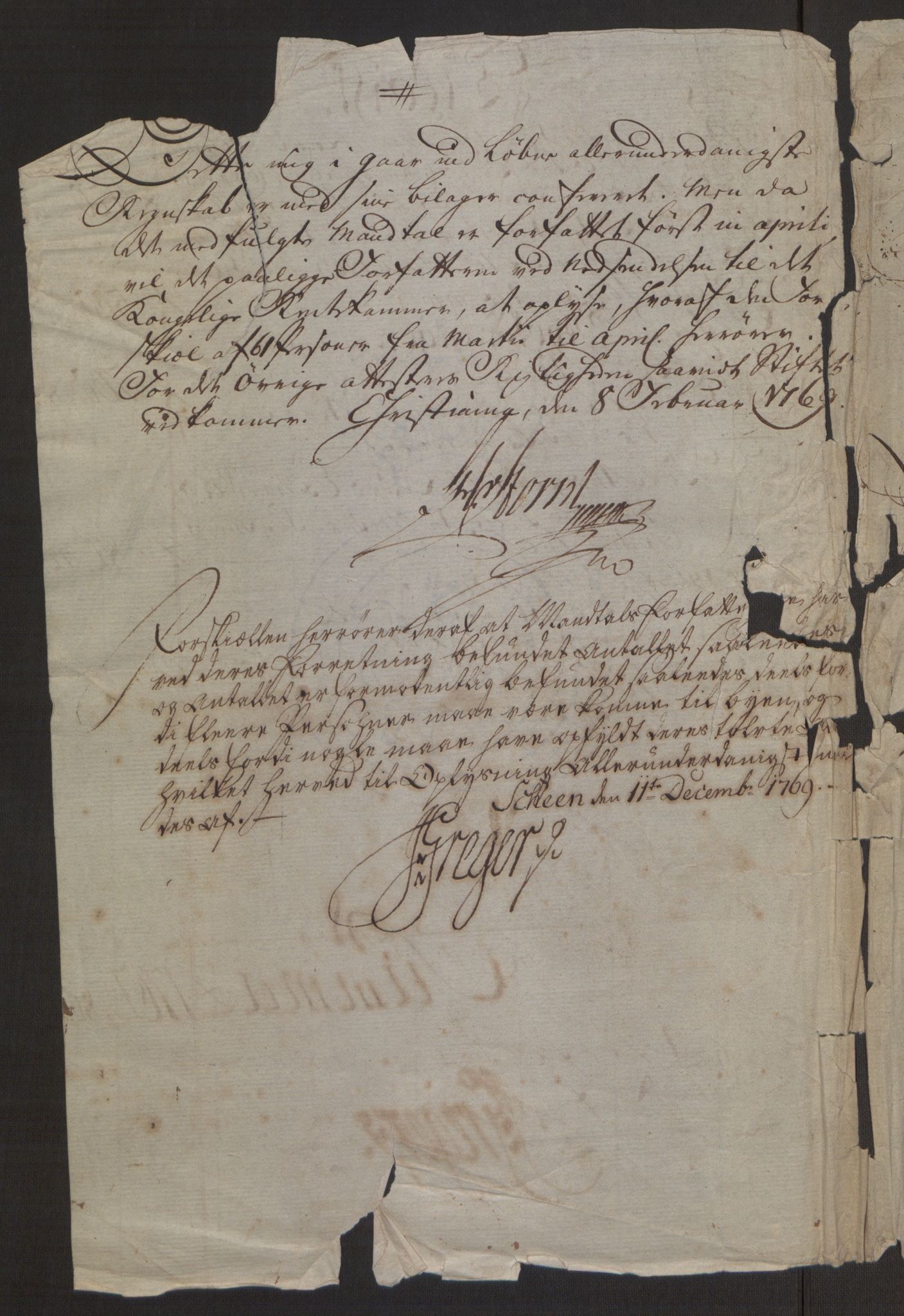 Rentekammeret inntil 1814, Reviderte regnskaper, Byregnskaper, AV/RA-EA-4066/R/Rj/L0198/0001: [J4] Kontribusjonsregnskap / Ekstraskatt, 1762-1768, p. 473