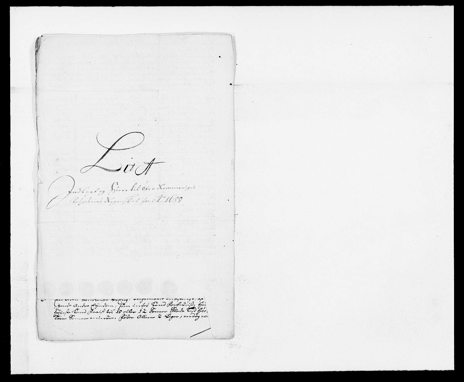 Rentekammeret inntil 1814, Reviderte regnskaper, Fogderegnskap, RA/EA-4092/R12/L0700: Fogderegnskap Øvre Romerike, 1687-1688, p. 261