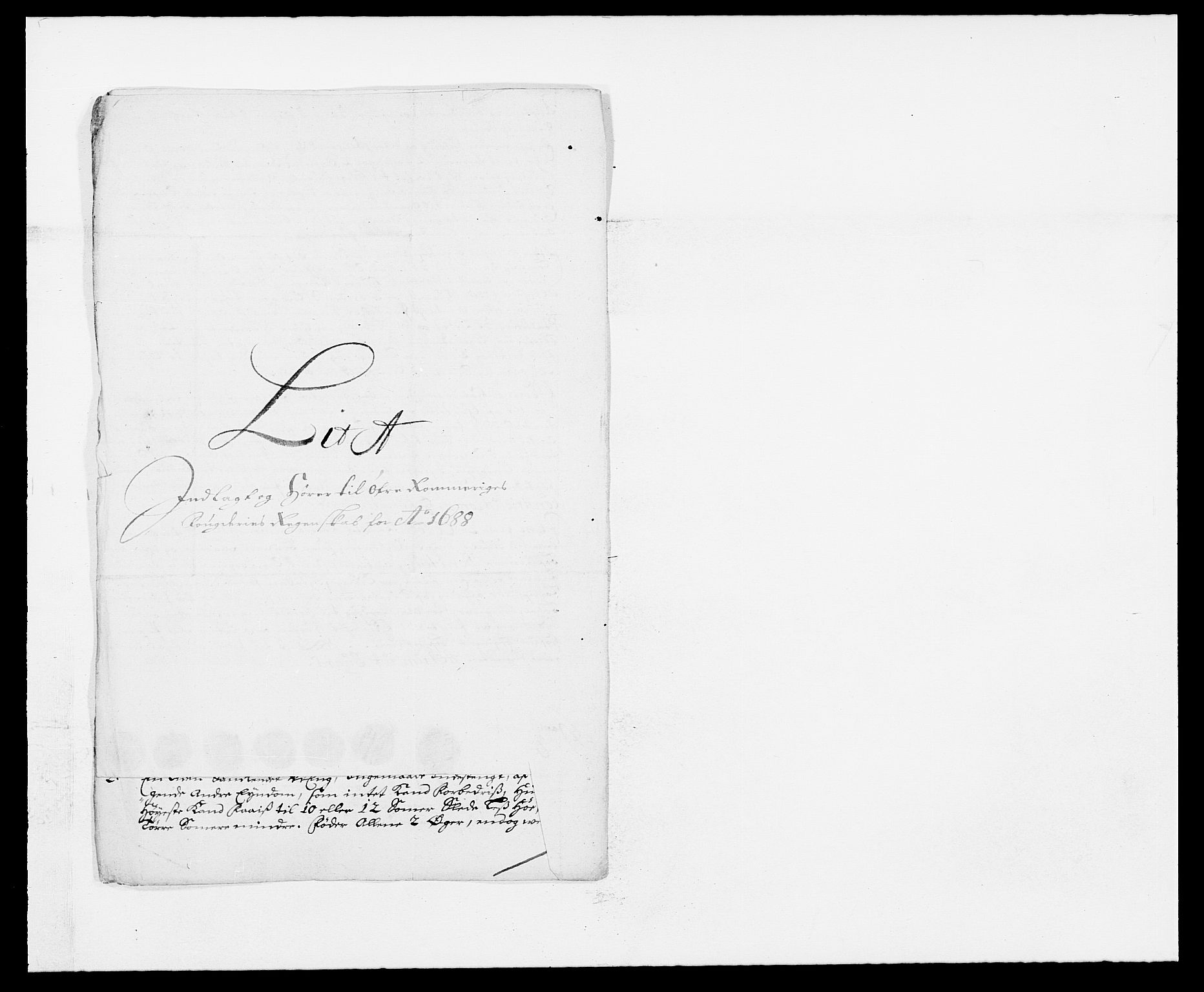 Rentekammeret inntil 1814, Reviderte regnskaper, Fogderegnskap, AV/RA-EA-4092/R12/L0700: Fogderegnskap Øvre Romerike, 1687-1688, p. 261