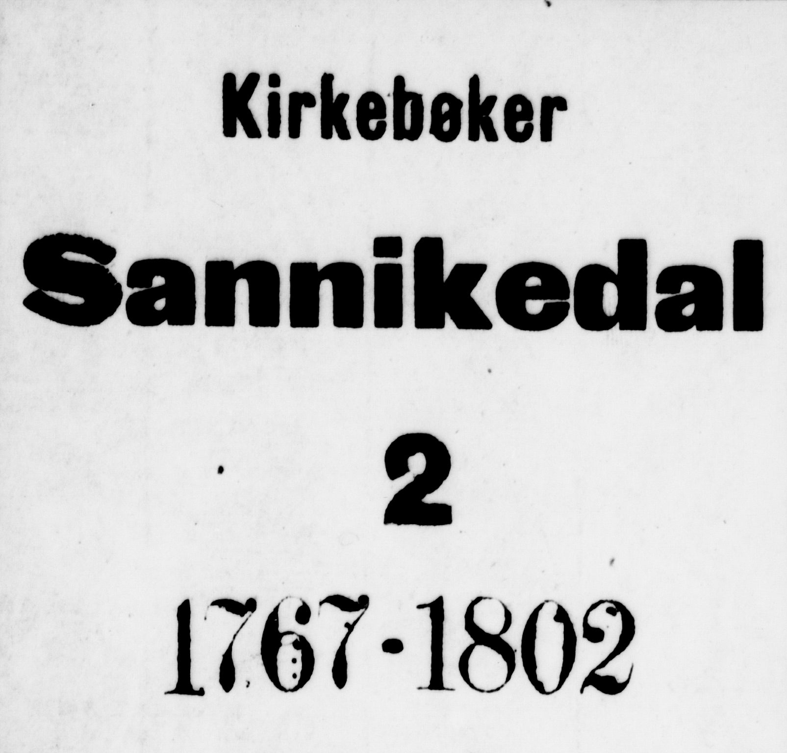 Sannidal kirkebøker, AV/SAKO-A-296/F/Fa/L0002: Parish register (official) no. 2, 1767-1802