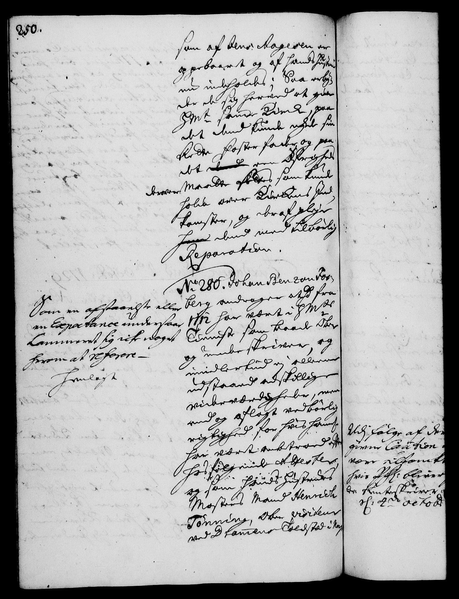 Rentekammeret, Kammerkanselliet, RA/EA-3111/G/Gh/Gha/L0011: Norsk ekstraktmemorialprotokoll (merket RK 53.56), 1729, p. 250
