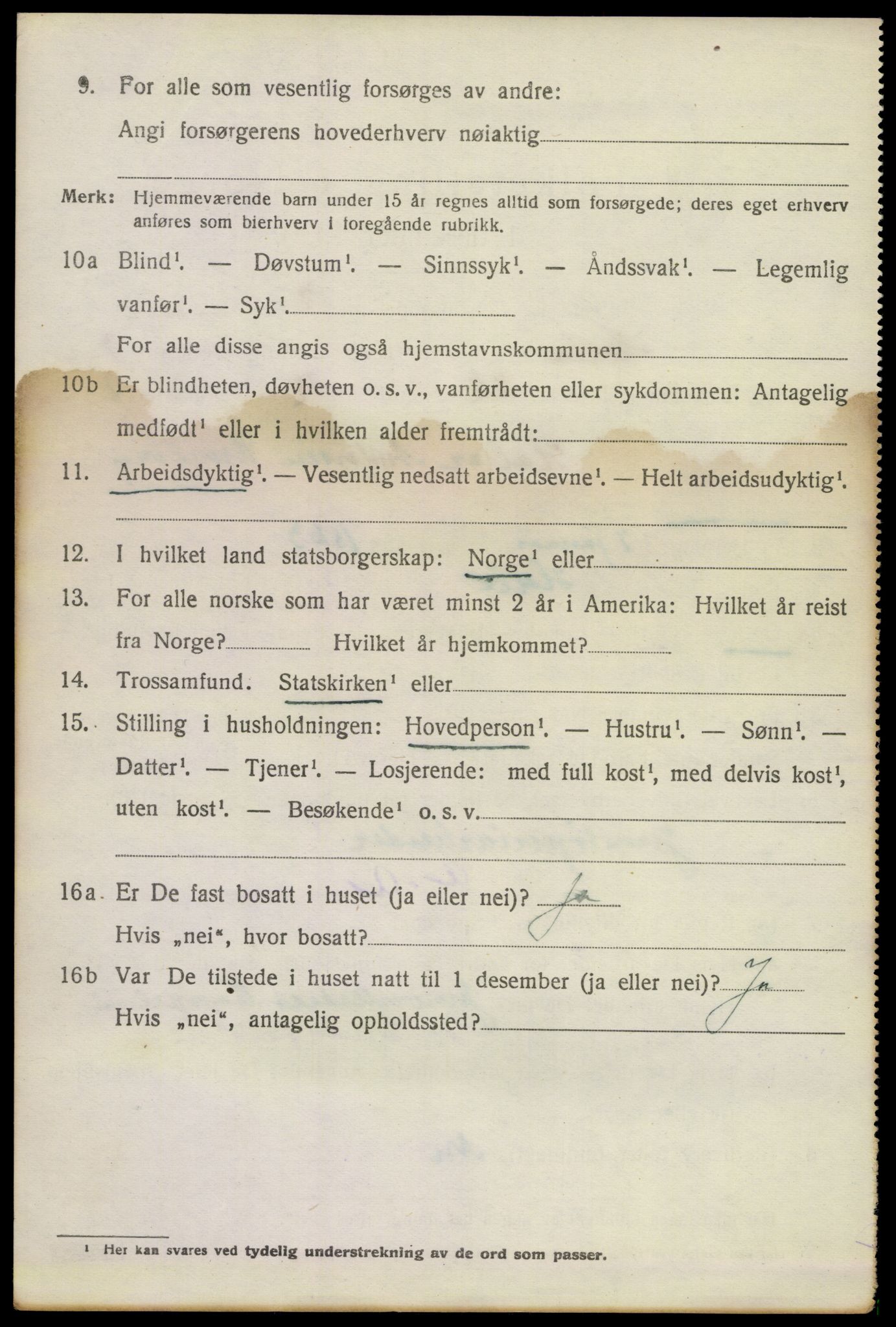 SAKO, 1920 census for Holla, 1920, p. 3248