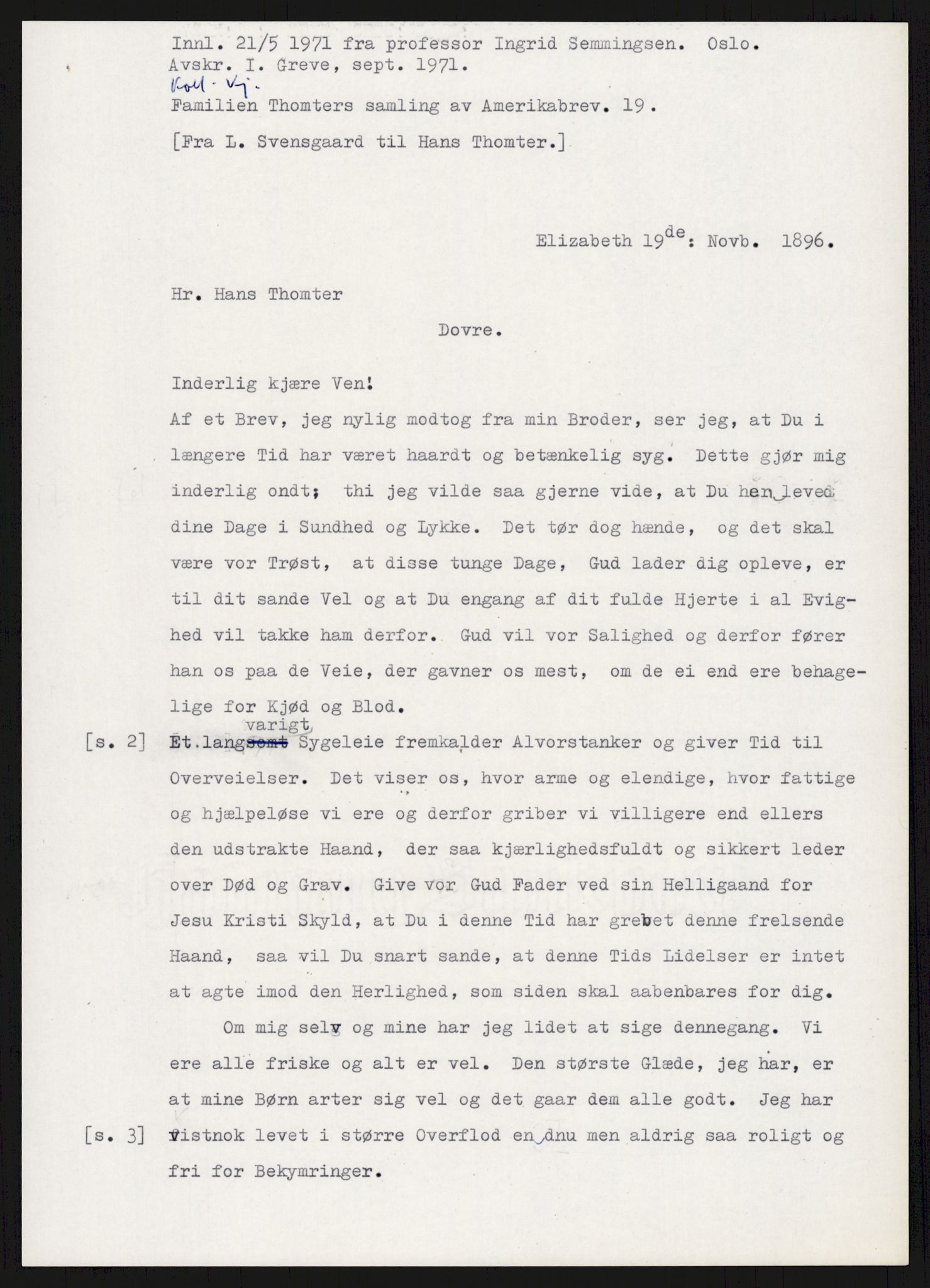 Samlinger til kildeutgivelse, Amerikabrevene, AV/RA-EA-4057/F/L0015: Innlån fra Oppland: Sæteren - Vigerust, 1838-1914, p. 391