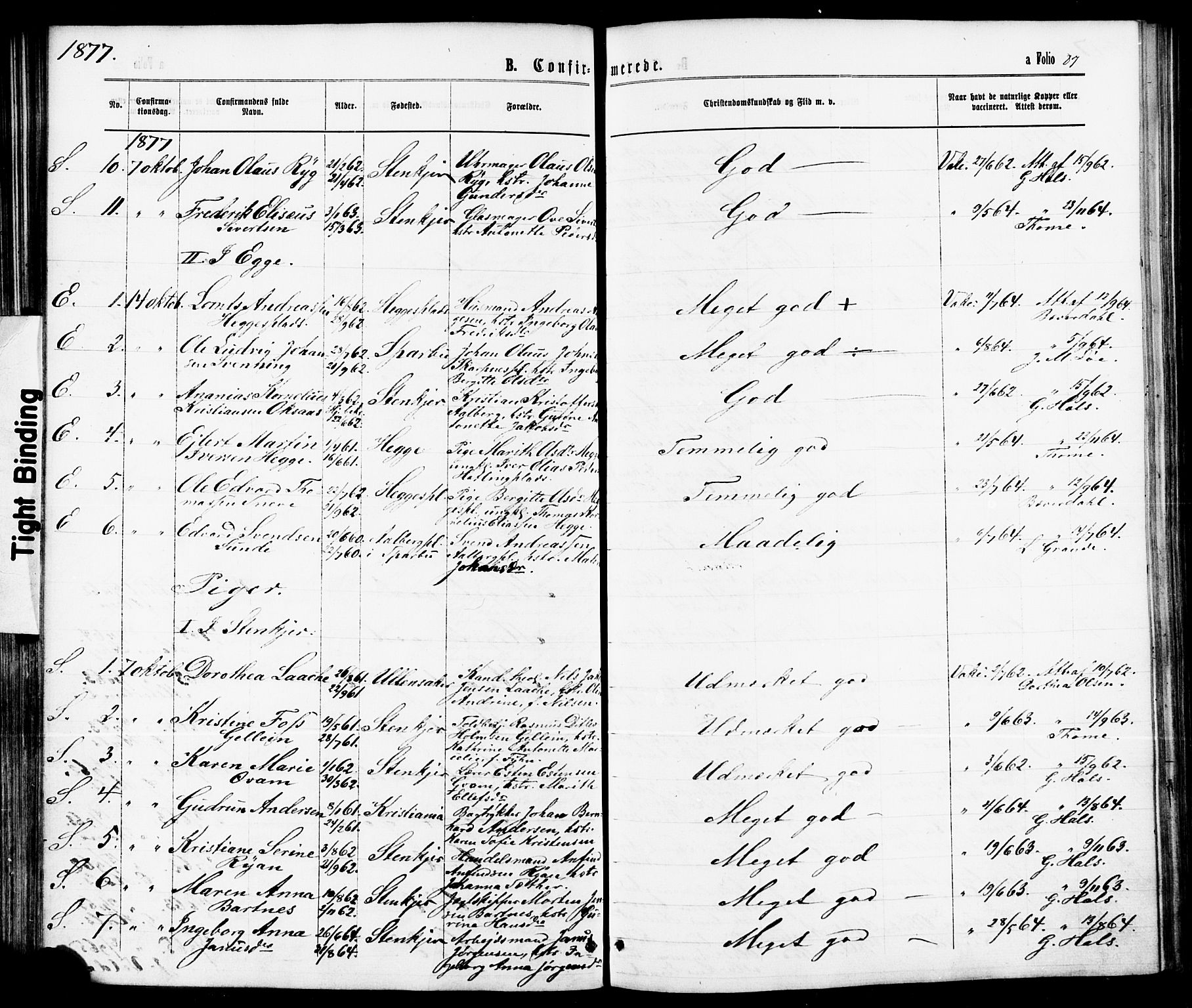 Ministerialprotokoller, klokkerbøker og fødselsregistre - Nord-Trøndelag, SAT/A-1458/739/L0370: Parish register (official) no. 739A02, 1868-1881, p. 87