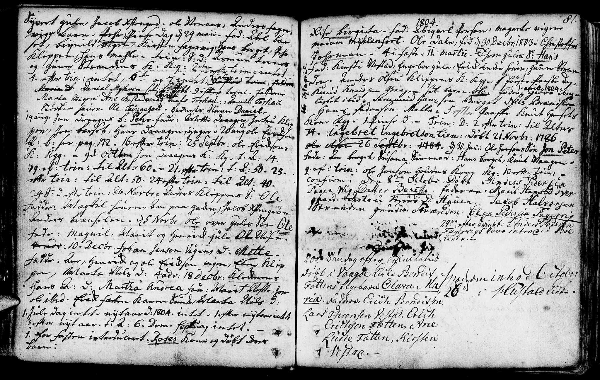 Ministerialprotokoller, klokkerbøker og fødselsregistre - Møre og Romsdal, AV/SAT-A-1454/566/L0761: Parish register (official) no. 566A02 /1, 1767-1817, p. 81