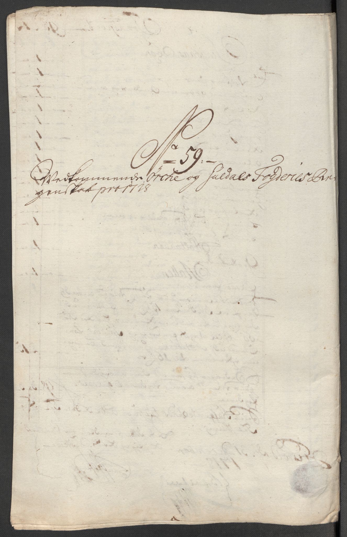 Rentekammeret inntil 1814, Reviderte regnskaper, Fogderegnskap, AV/RA-EA-4092/R60/L3972: Fogderegnskap Orkdal og Gauldal, 1718, p. 121