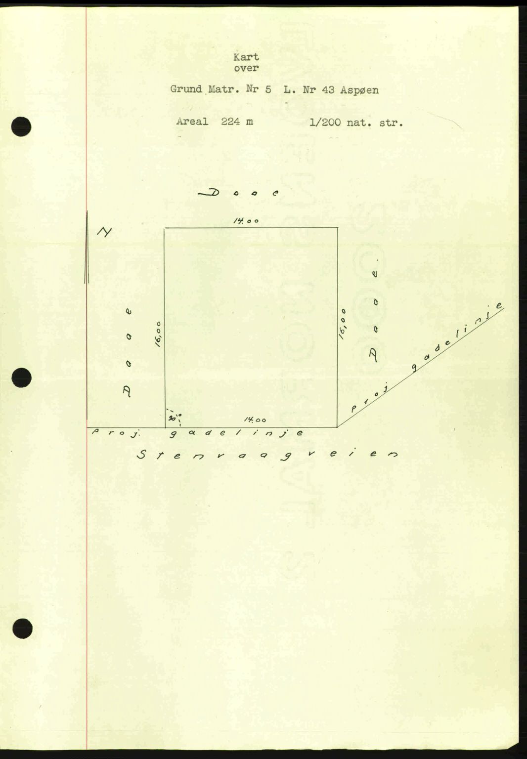 Ålesund byfogd, AV/SAT-A-4384: Mortgage book no. 34 II, 1938-1940, Diary no: : 135/1940