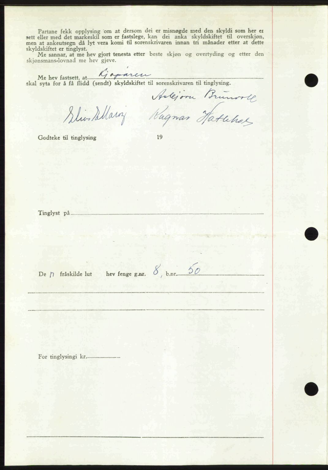 Romsdal sorenskriveri, AV/SAT-A-4149/1/2/2C: Mortgage book no. A28, 1948-1949, Diary no: : 77/1949