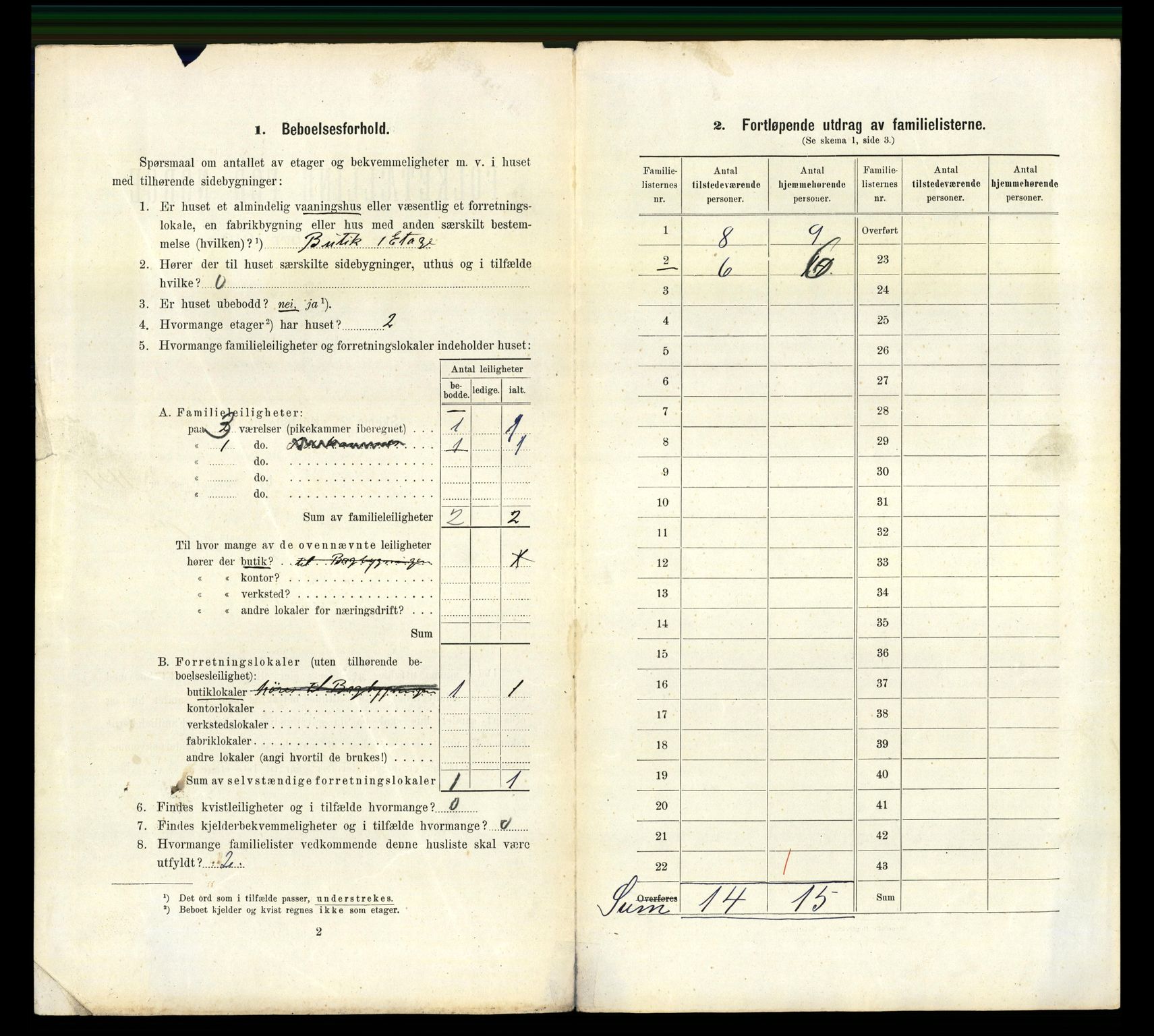 RA, 1910 census for Bergen, 1910, p. 39640