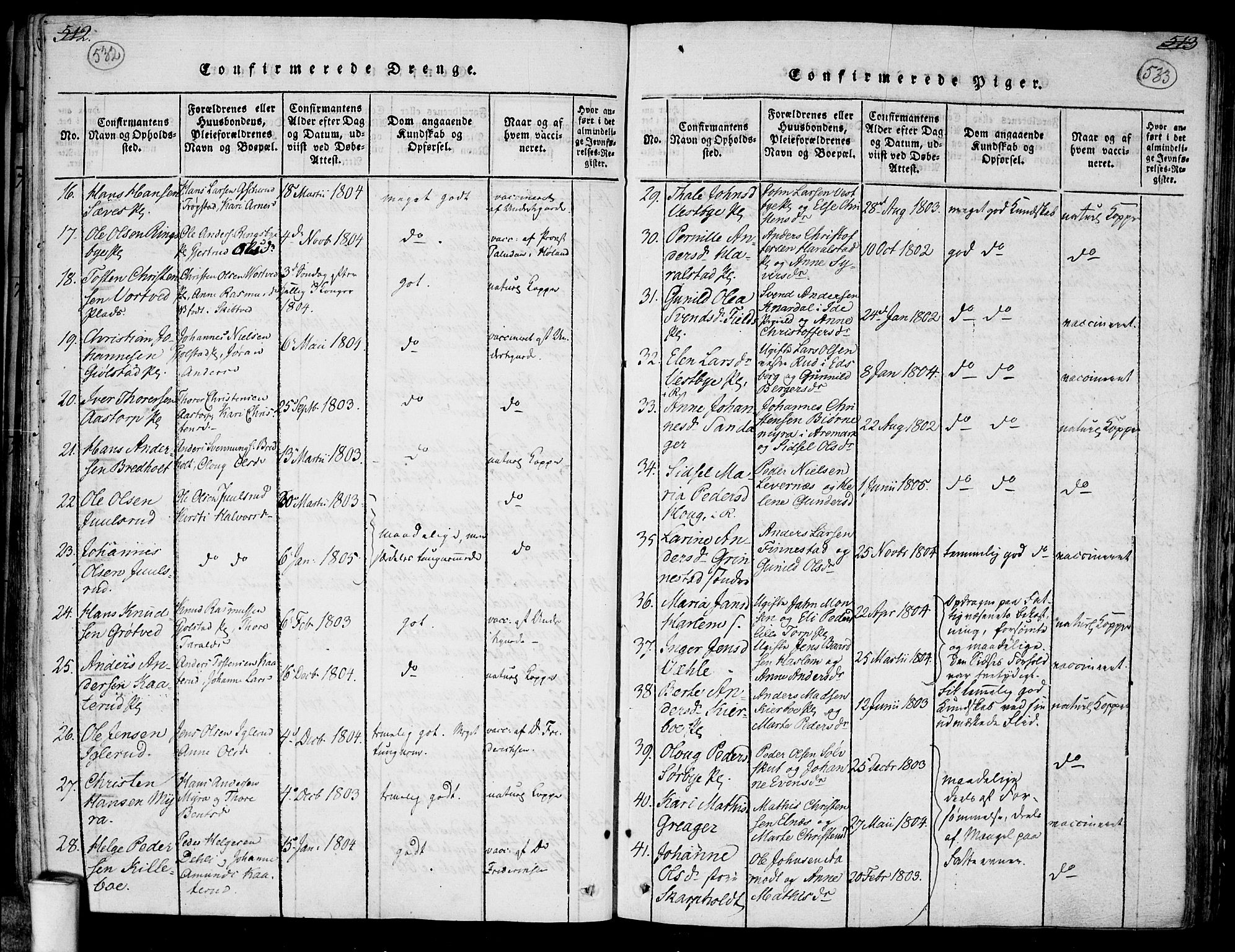 Rakkestad prestekontor Kirkebøker, AV/SAO-A-2008/F/Fa/L0006: Parish register (official) no. I 6, 1814-1824, p. 532-533