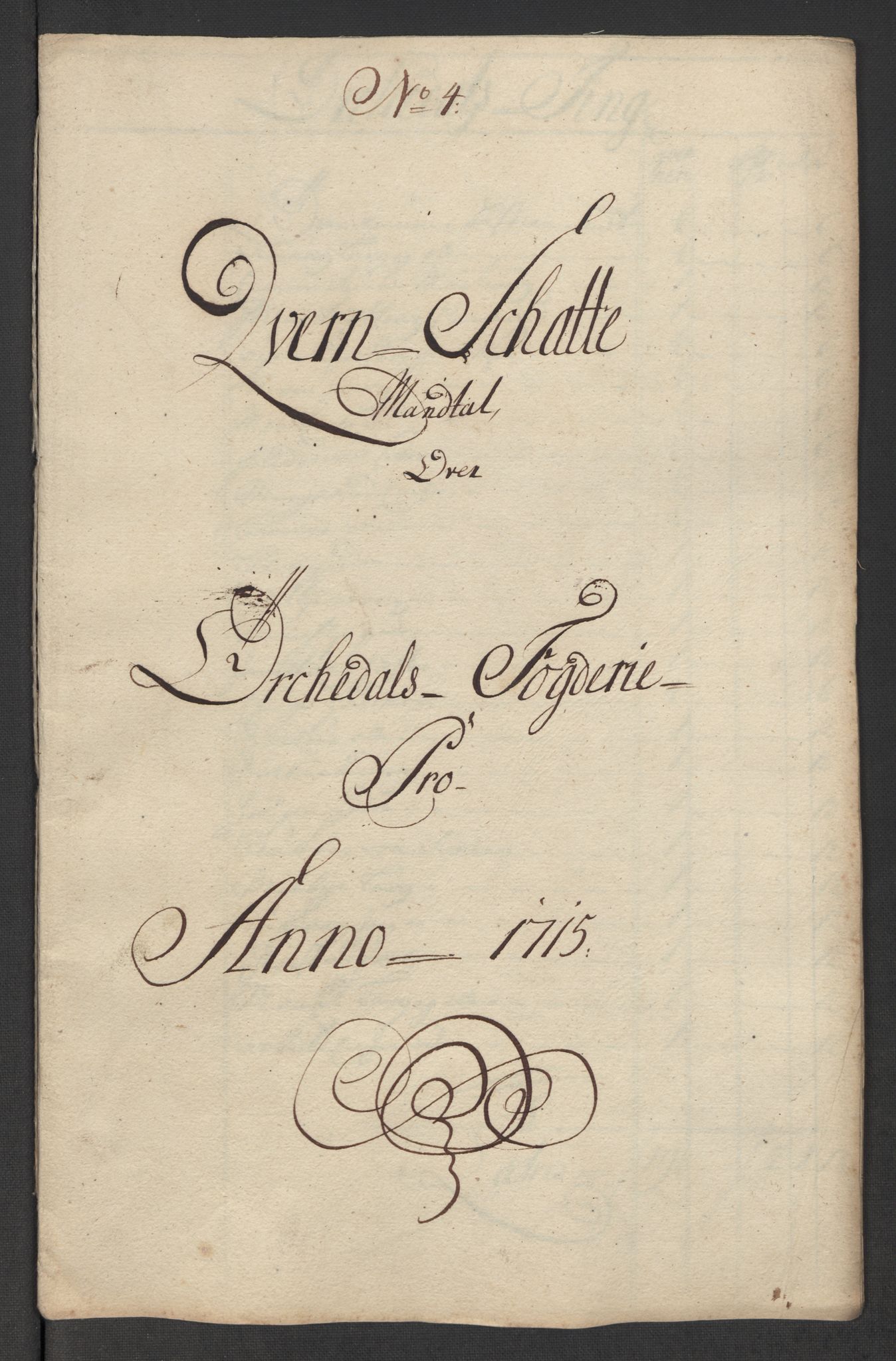 Rentekammeret inntil 1814, Reviderte regnskaper, Fogderegnskap, AV/RA-EA-4092/R60/L3966: Fogderegnskap Orkdal og Gauldal, 1715, p. 105