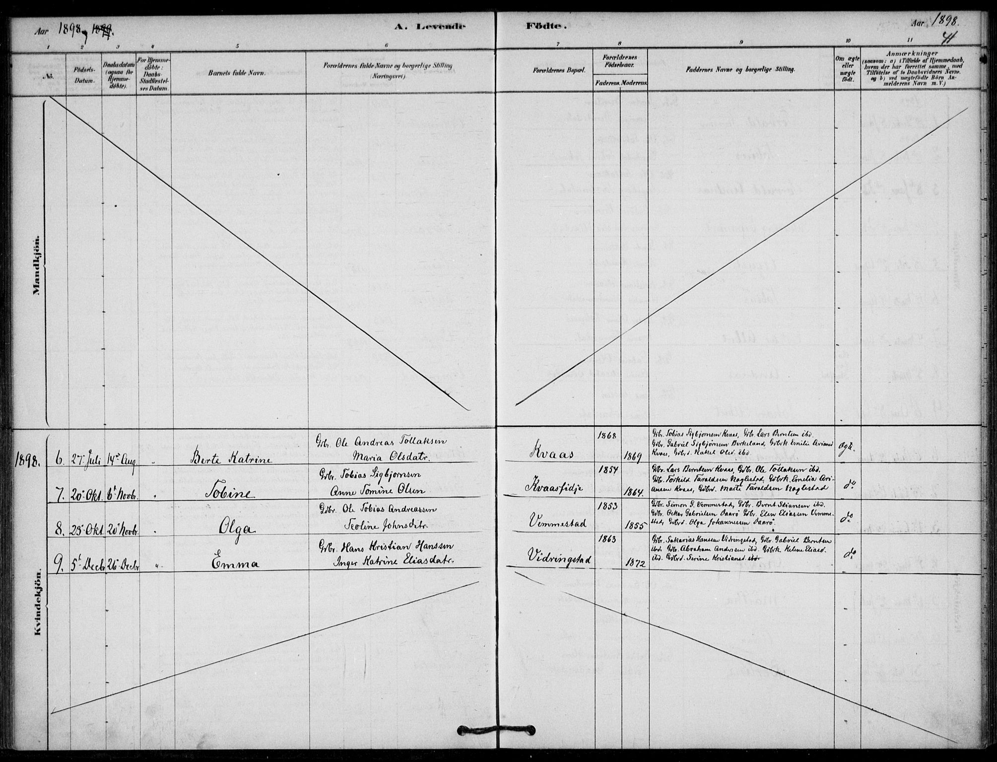 Lyngdal sokneprestkontor, AV/SAK-1111-0029/F/Fa/Fab/L0003: Parish register (official) no. A 3, 1878-1903, p. 41