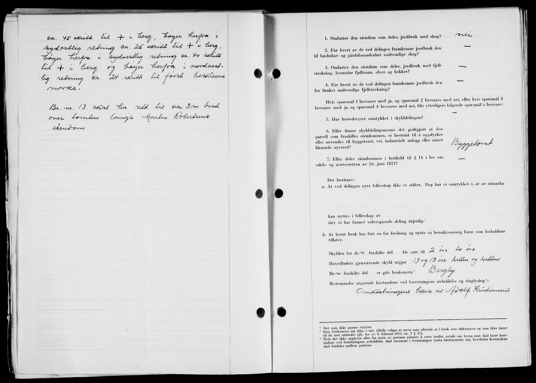 Lofoten sorenskriveri, SAT/A-0017/1/2/2C/L0021a: Mortgage book no. 21a, 1949-1949, Diary no: : 1770/1949