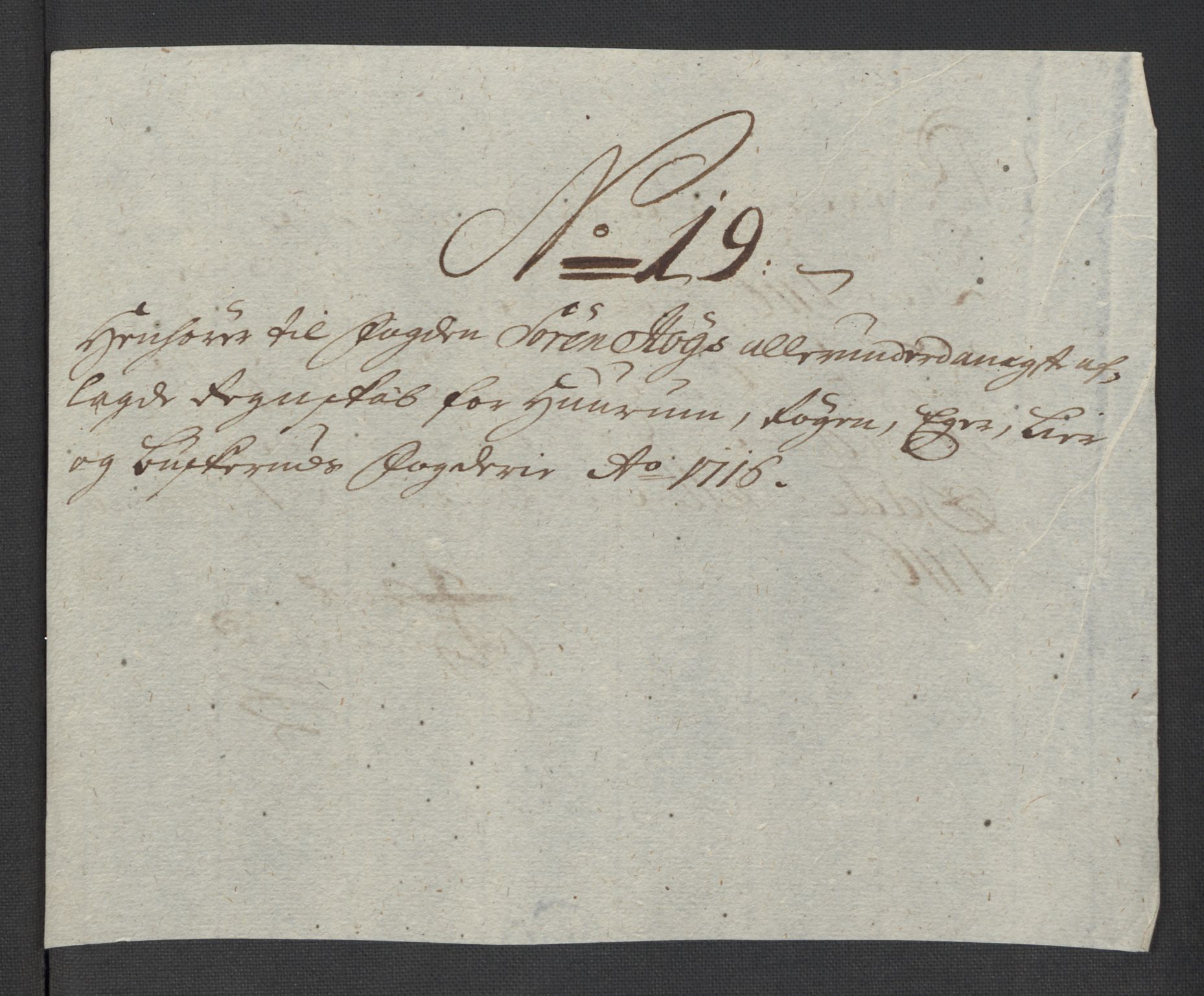 Rentekammeret inntil 1814, Reviderte regnskaper, Fogderegnskap, AV/RA-EA-4092/R31/L1710: Fogderegnskap Hurum, Røyken, Eiker, Lier og Buskerud, 1715-1716, p. 403