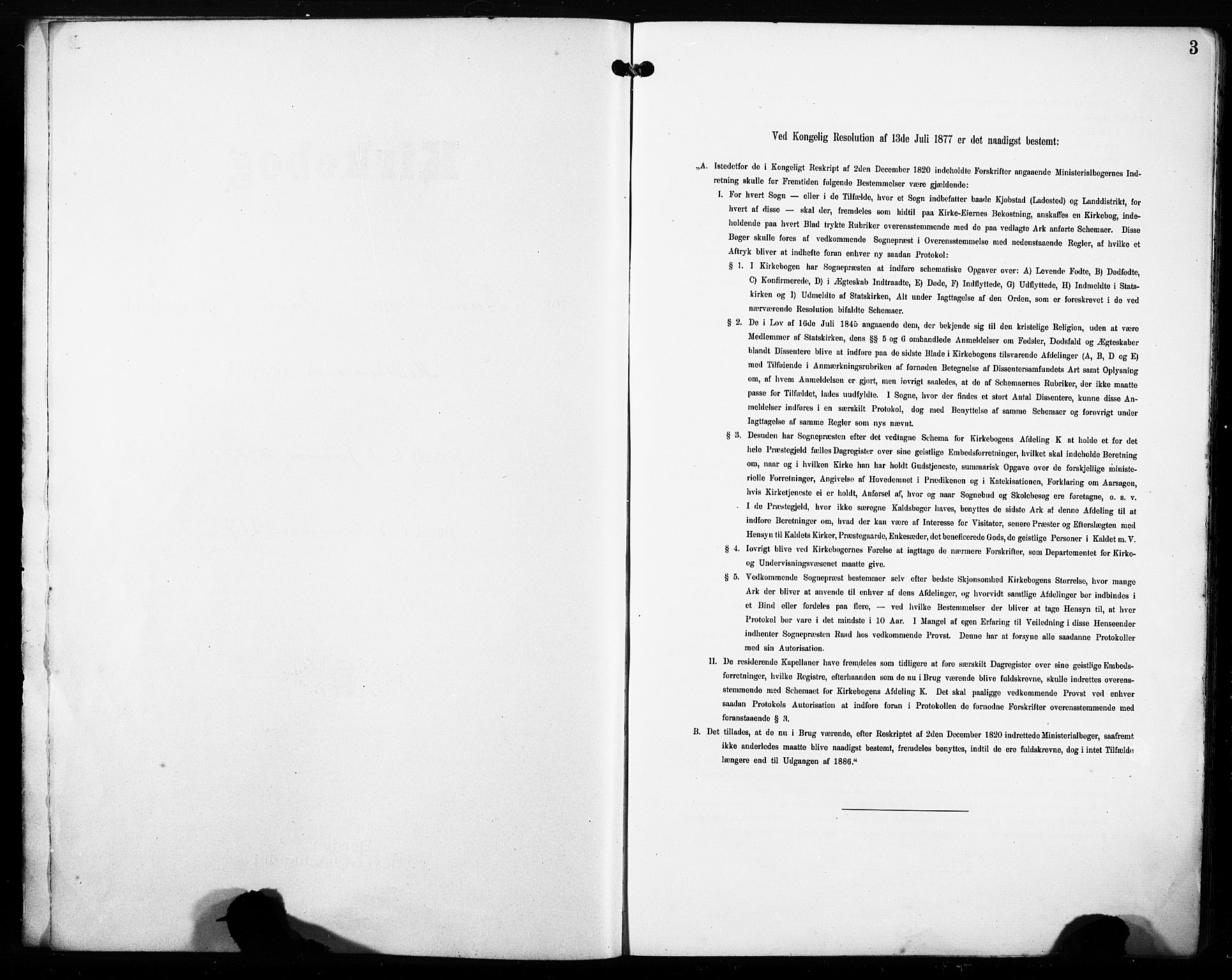Fana Sokneprestembete, SAB/A-75101/H/Haa/Haab/L0003: Parish register (official) no. B 3, 1898-1907, p. 3
