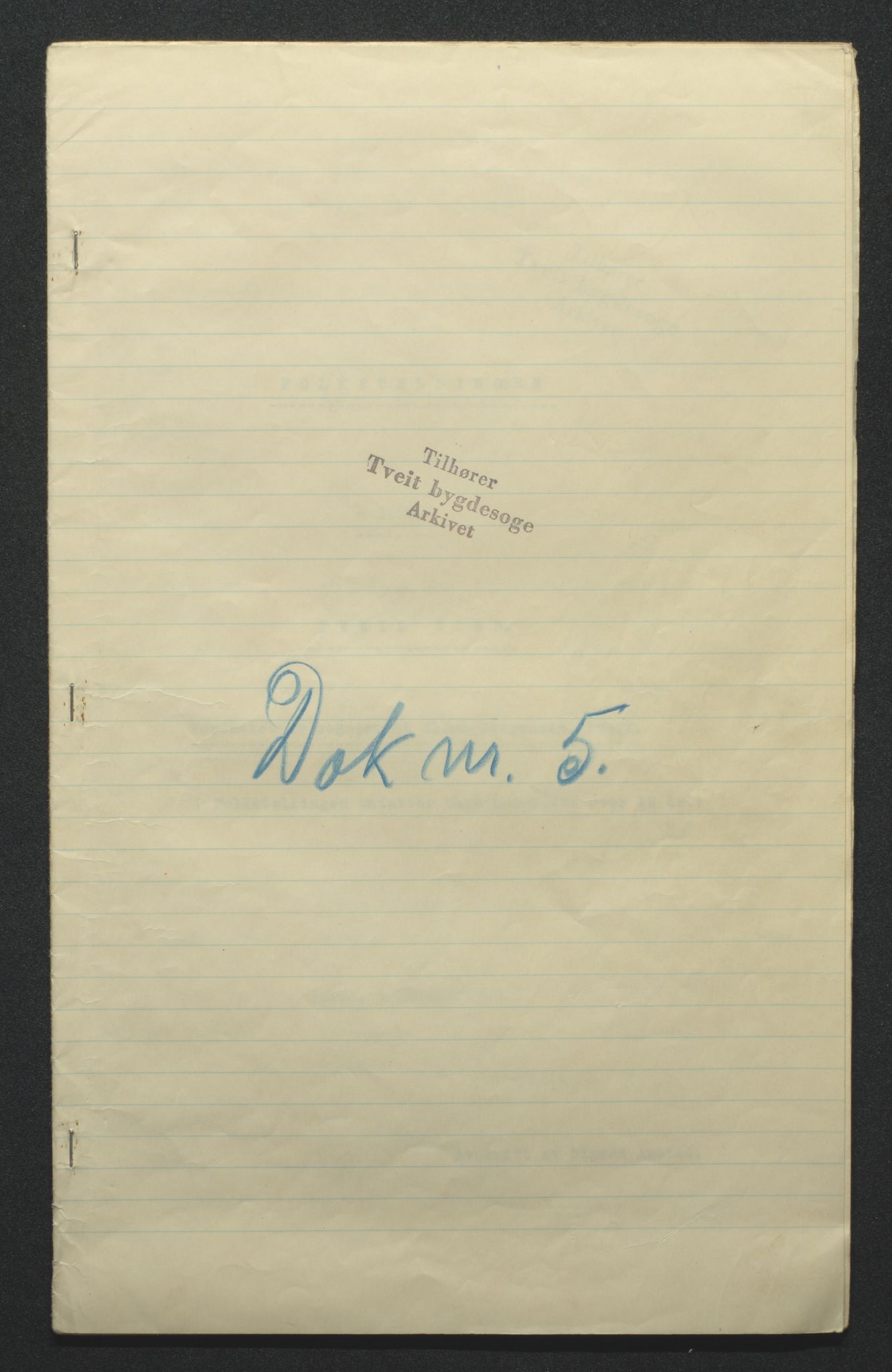 Tveit bygdesogenemnd, AV/SAK-D/0770/F/L0001: A - Emneordnet materiale, 1576-1945, p. 32