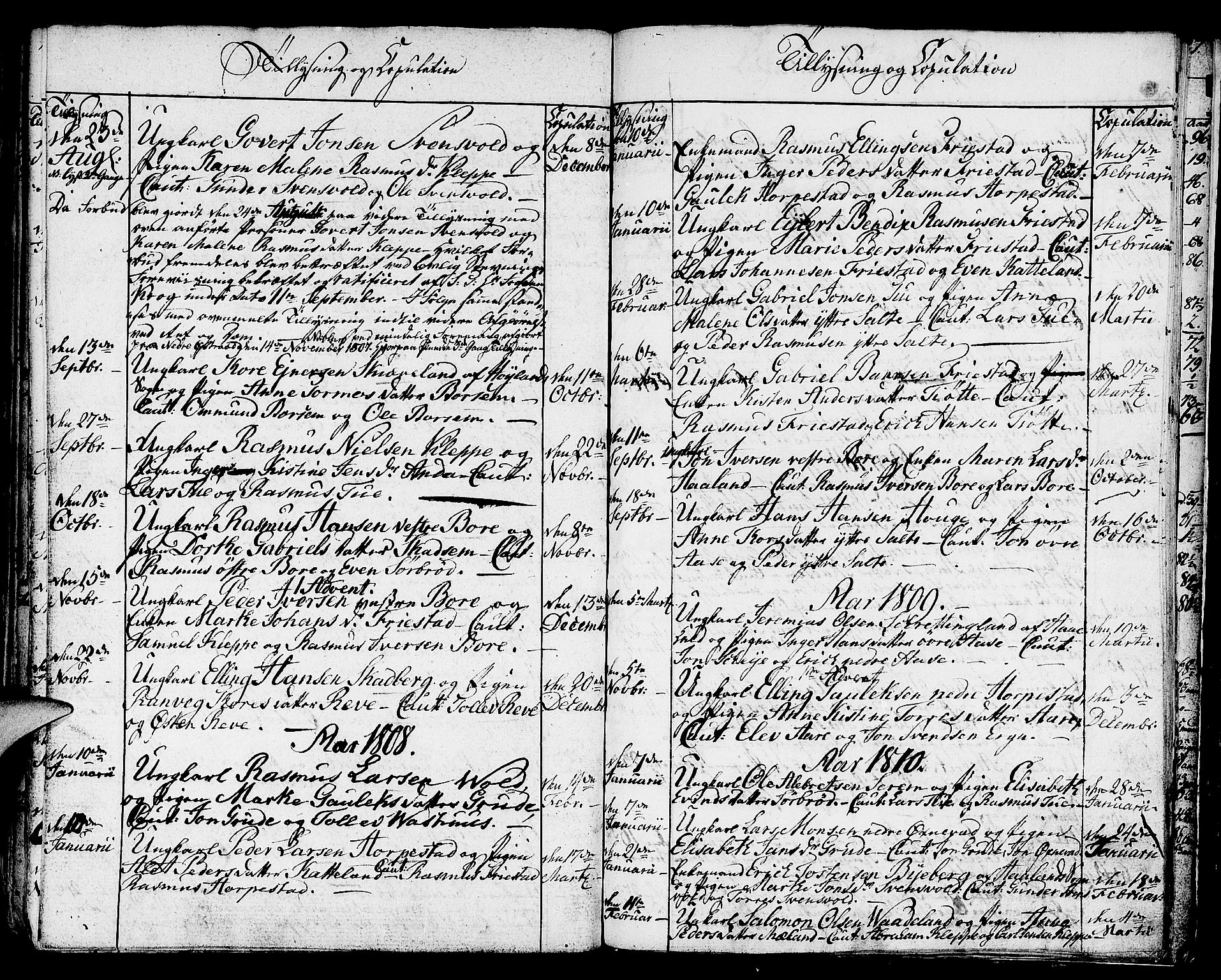 Klepp sokneprestkontor, AV/SAST-A-101803/001/3/30BA/L0001: Parish register (official) no. A 1, 1793-1819