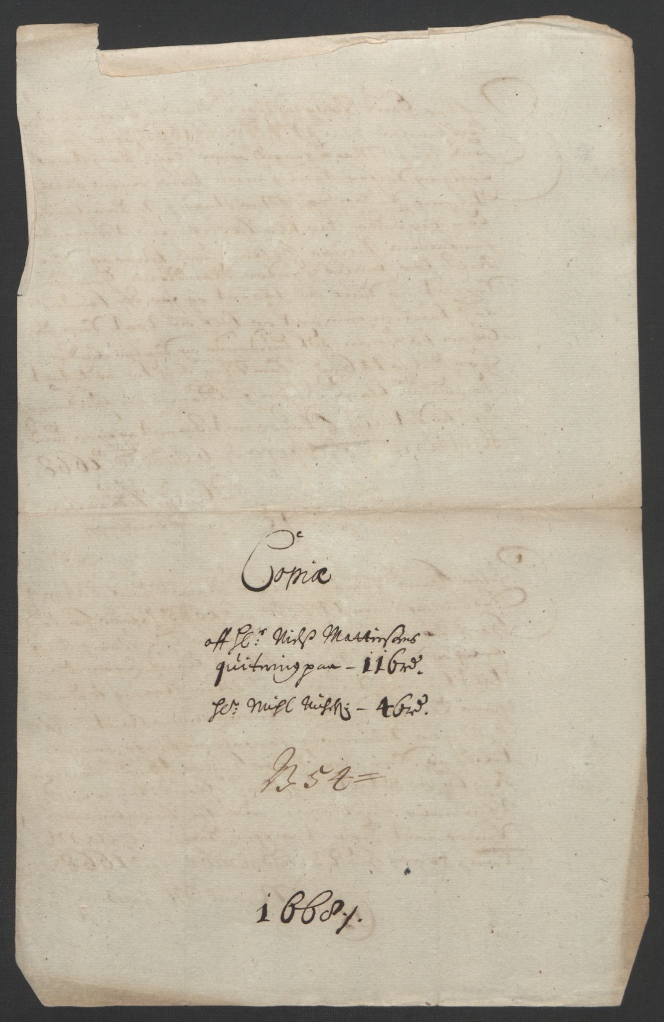 Rentekammeret inntil 1814, Reviderte regnskaper, Fogderegnskap, AV/RA-EA-4092/R32/L1842: Fogderegnskap Jarlsberg grevskap, 1664-1673, p. 137