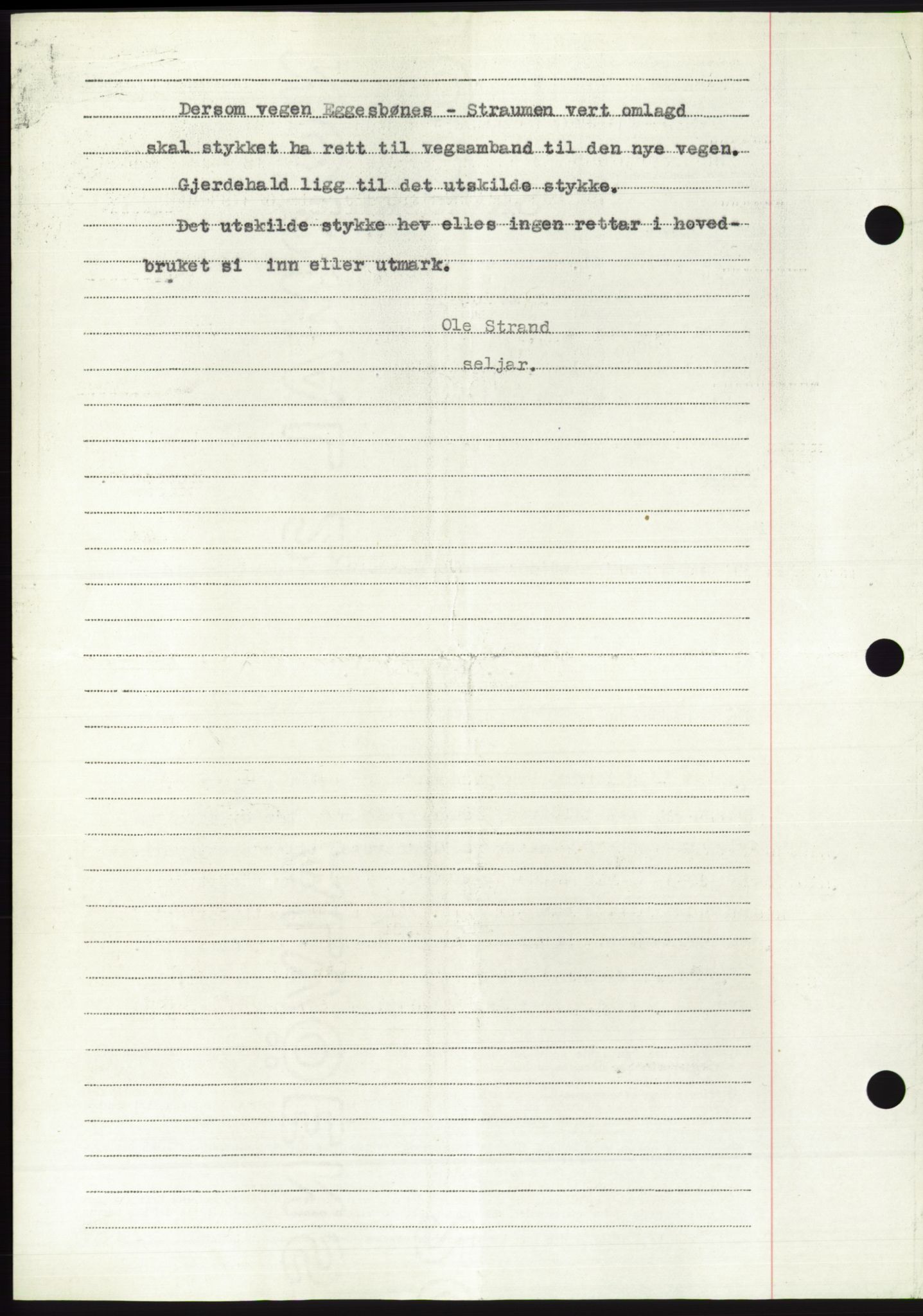 Søre Sunnmøre sorenskriveri, AV/SAT-A-4122/1/2/2C/L0085: Mortgage book no. 11A, 1949-1949, Diary no: : 1919/1949