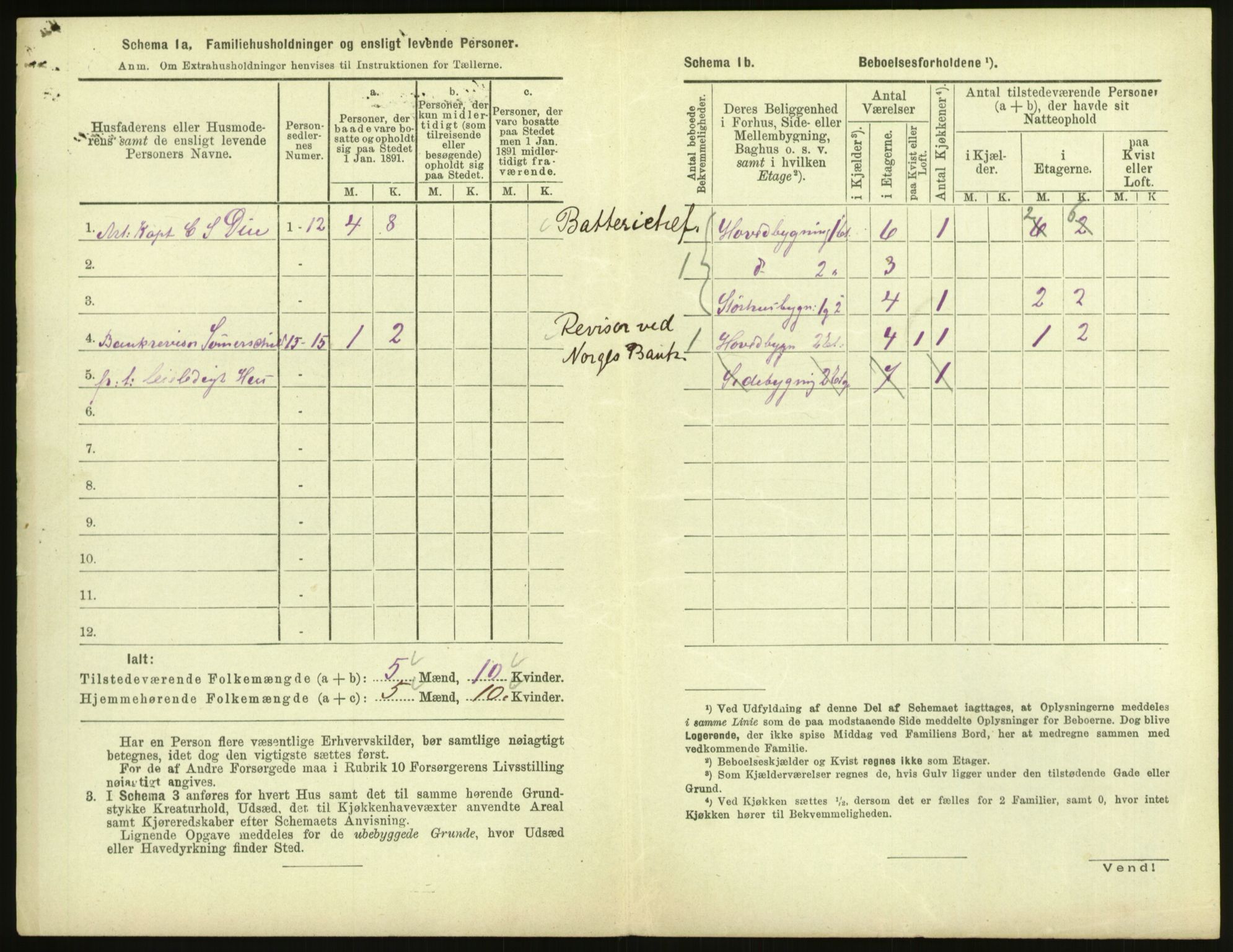 RA, 1891 census for 1601 Trondheim, 1891, p. 1629