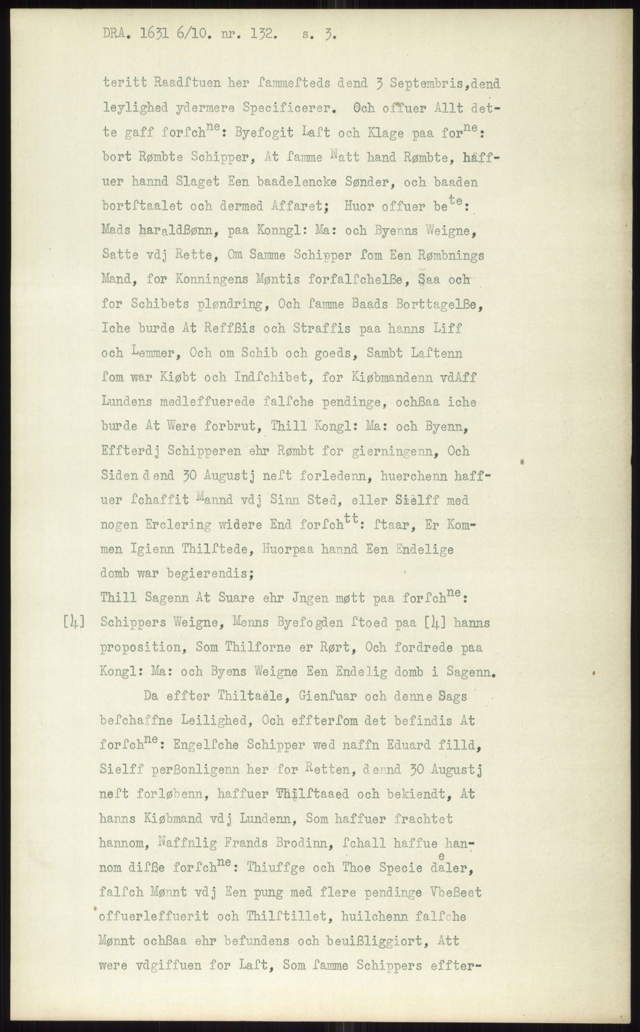 Samlinger til kildeutgivelse, Diplomavskriftsamlingen, AV/RA-EA-4053/H/Ha, p. 3438