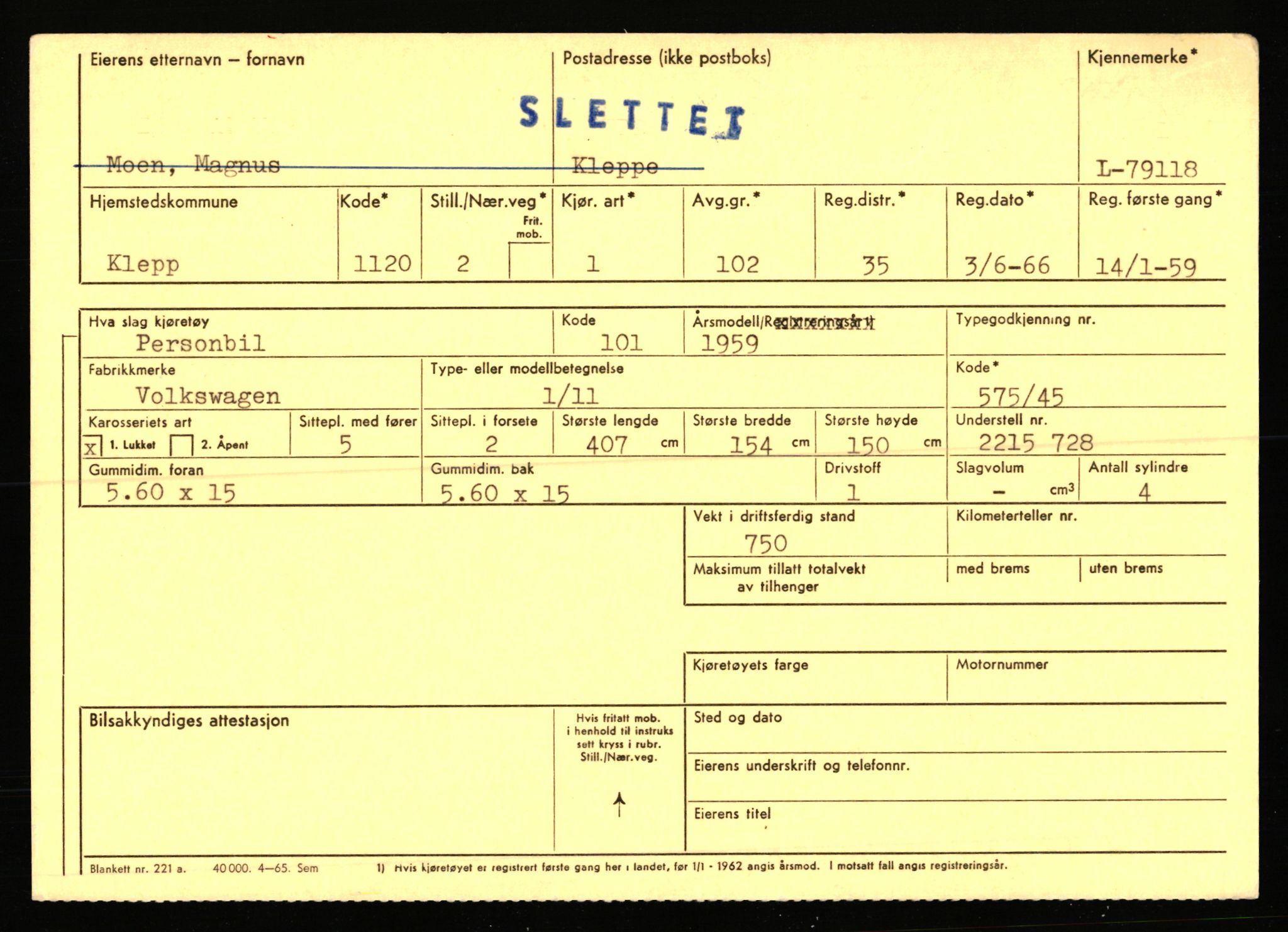 Stavanger trafikkstasjon, AV/SAST-A-101942/0/F/L0070: L-78800 - L-80499, 1930-1971, p. 287