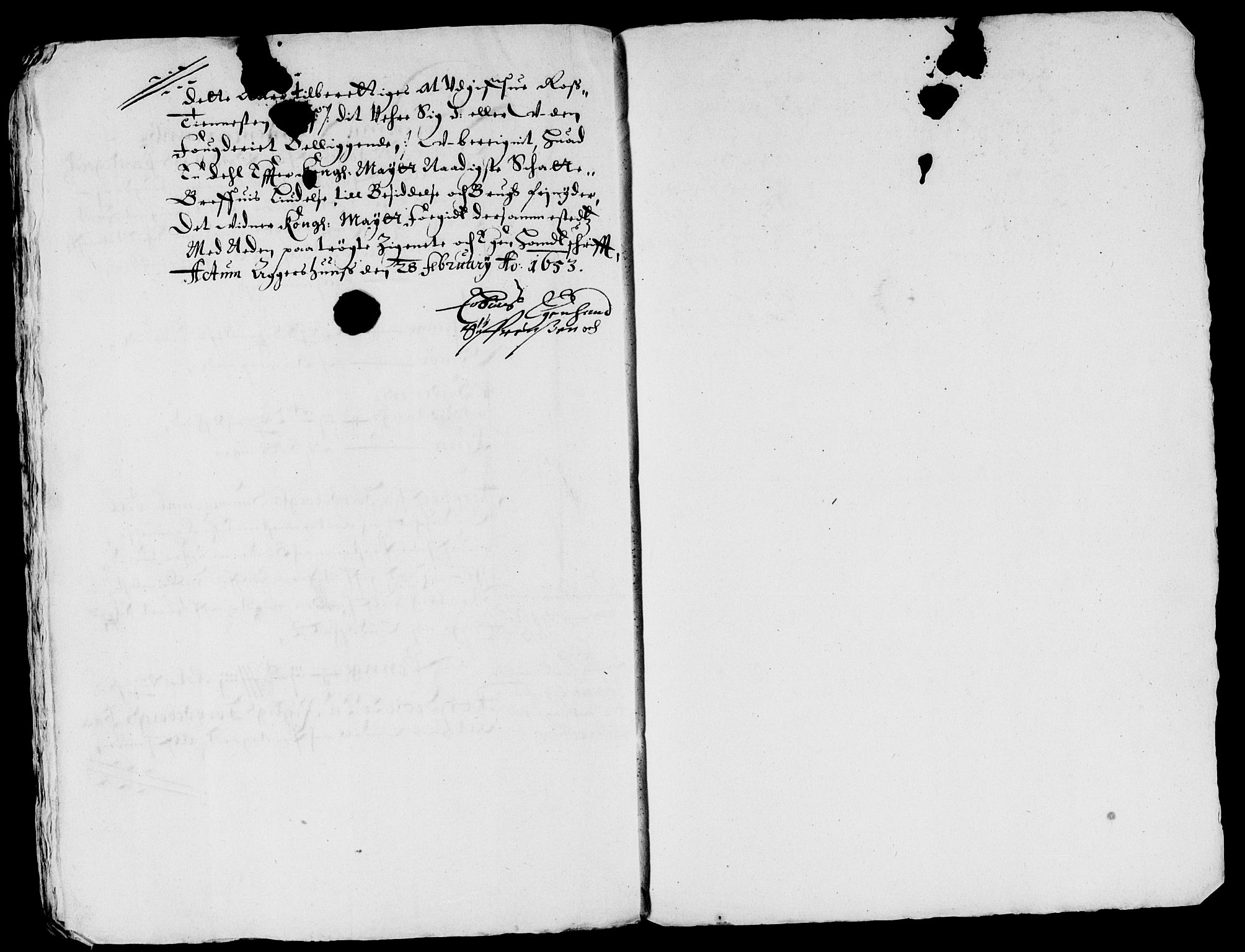 Rentekammeret inntil 1814, Reviderte regnskaper, Lensregnskaper, AV/RA-EA-5023/R/Rb/Rba/L0212: Akershus len, 1652-1653