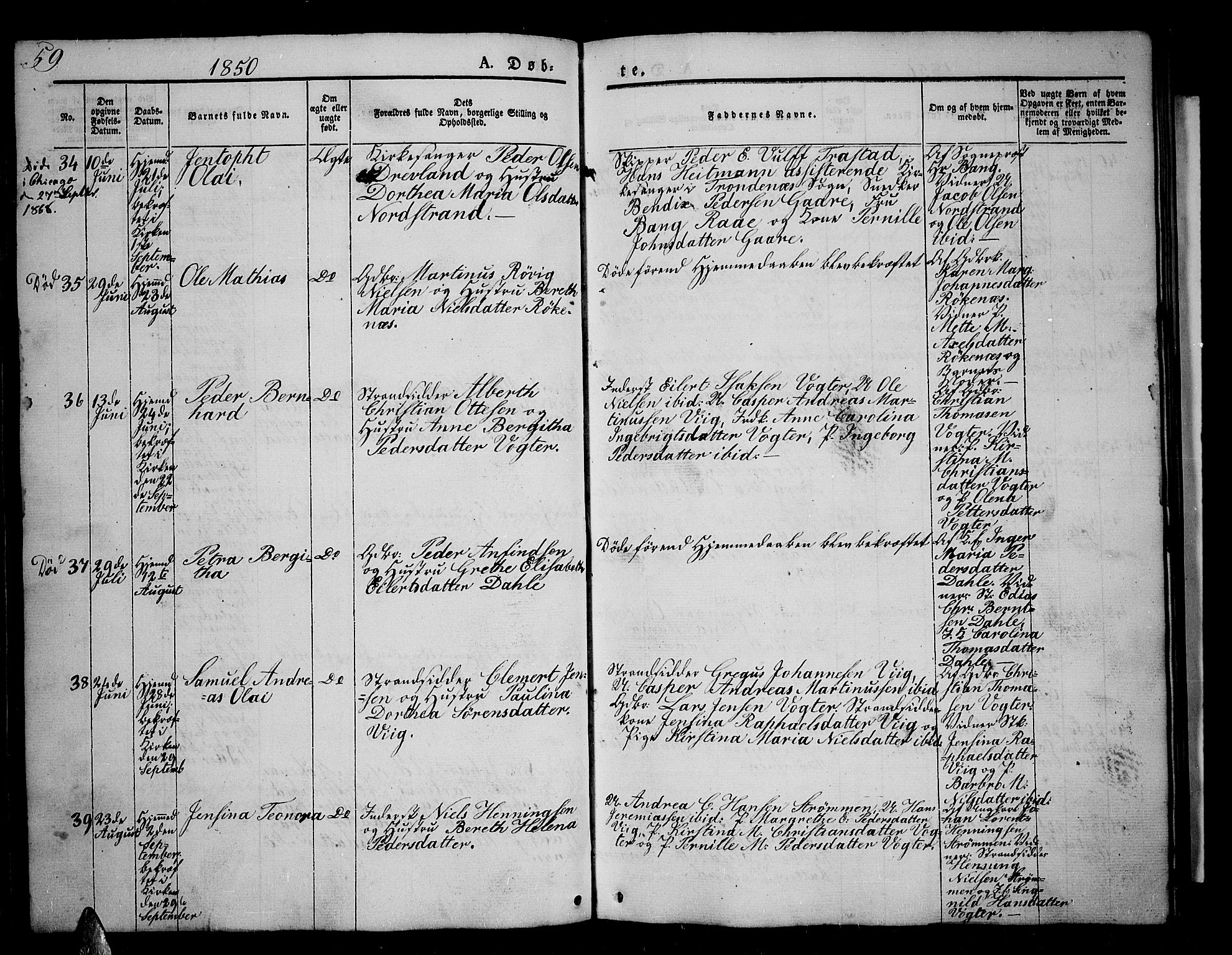 Kvæfjord sokneprestkontor, AV/SATØ-S-1323/G/Ga/Gab/L0002klokker: Parish register (copy) no. 2, 1841-1855, p. 59