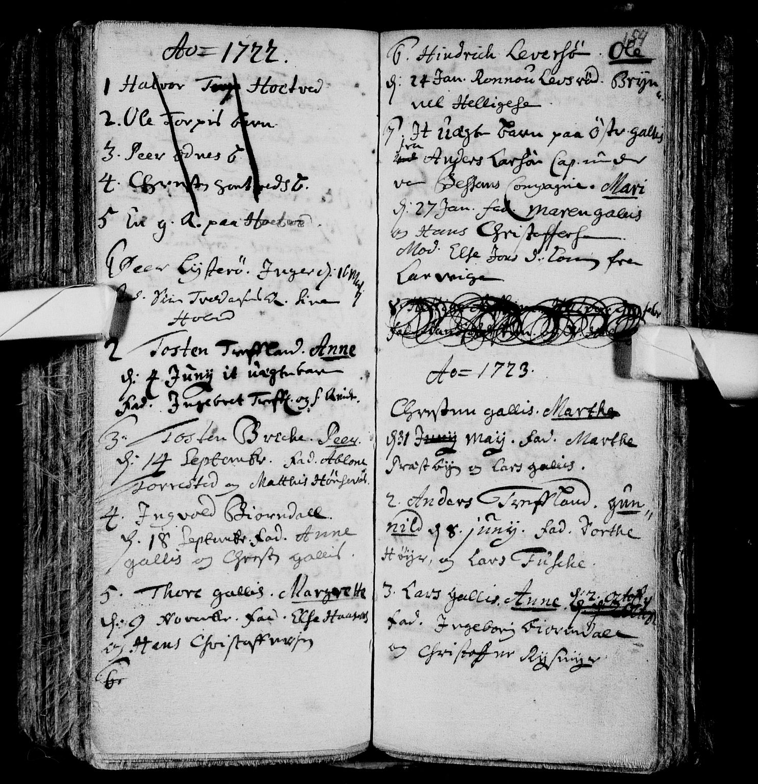 Andebu kirkebøker, SAKO/A-336/F/Fa/L0001: Parish register (official) no. 1 /2, 1623-1738, p. 154