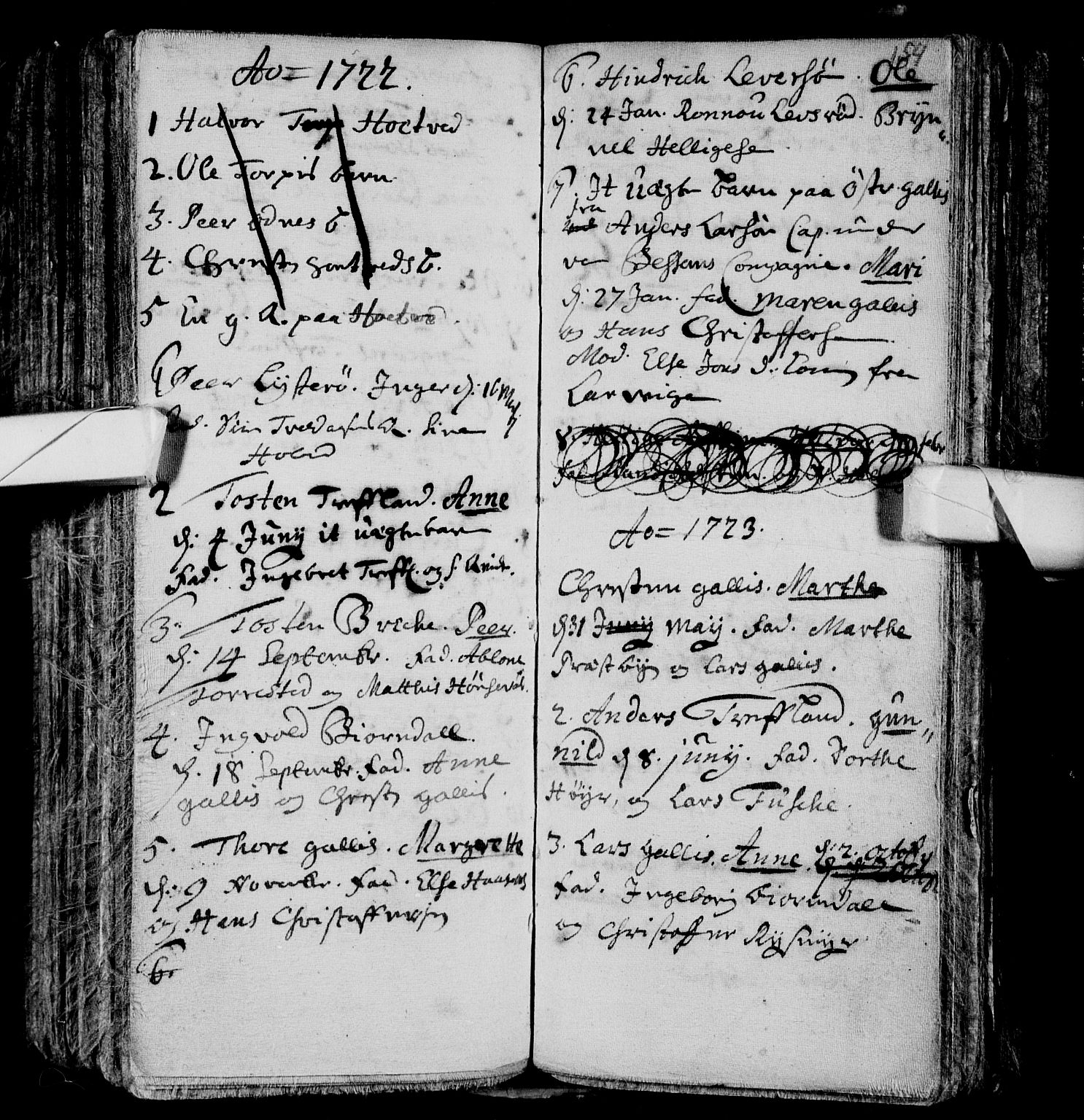 Andebu kirkebøker, AV/SAKO-A-336/F/Fa/L0001: Parish register (official) no. 1 /2, 1623-1738, p. 154