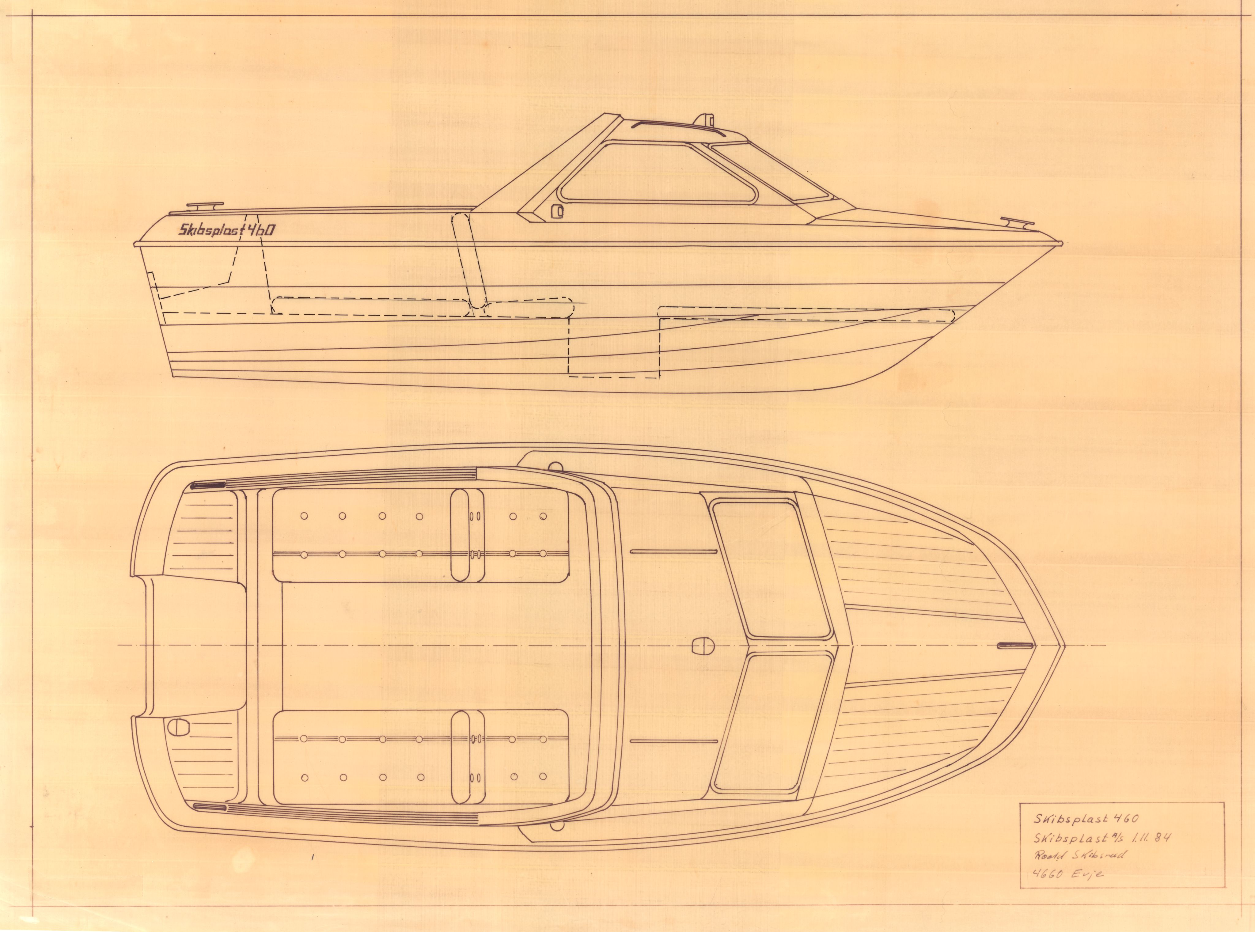 Skibsplast, AAKS/PA-2968/01/T/T02/L0025: Skibsplast 460 HT, 1984
