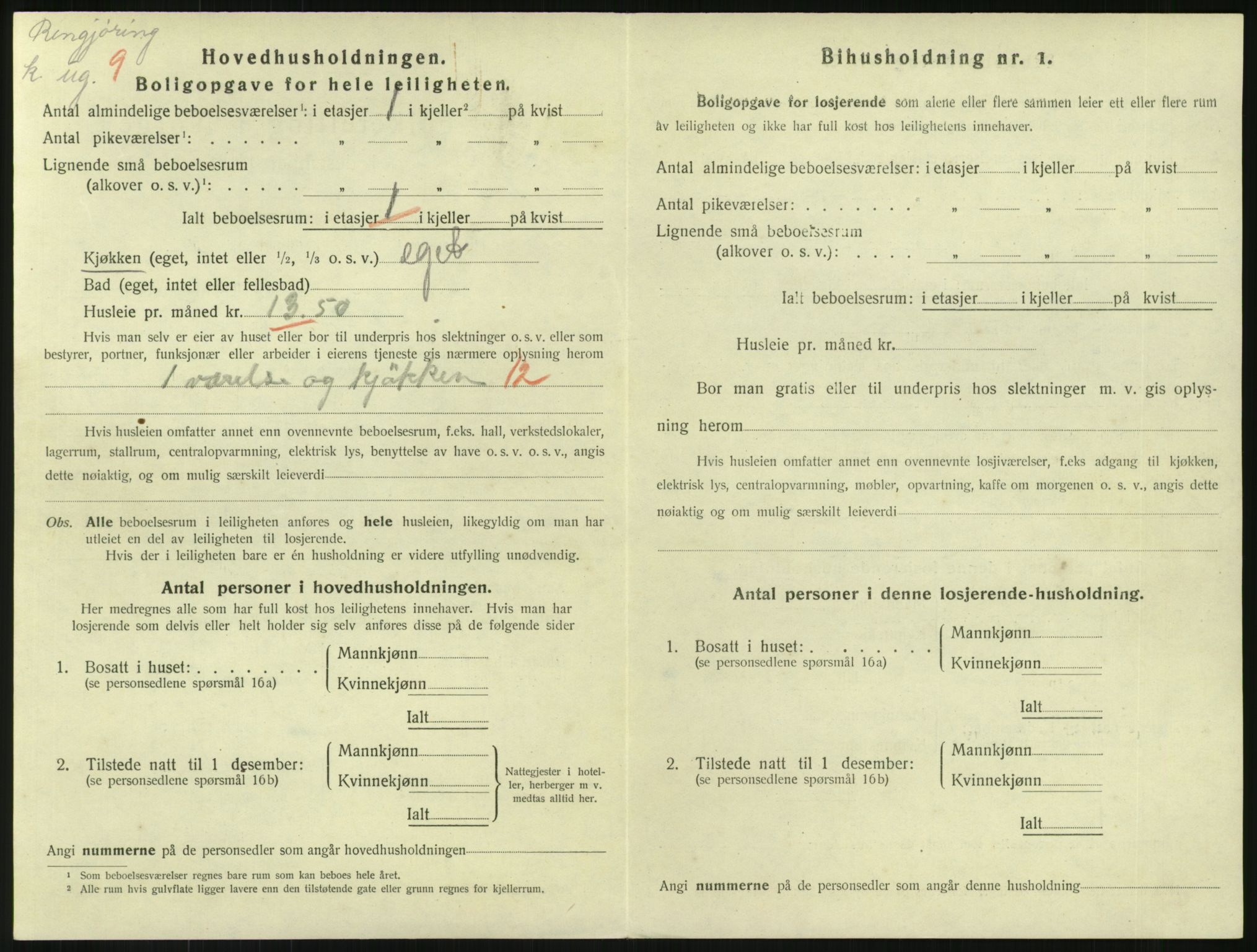 SAKO, 1920 census for Horten, 1920, p. 3884