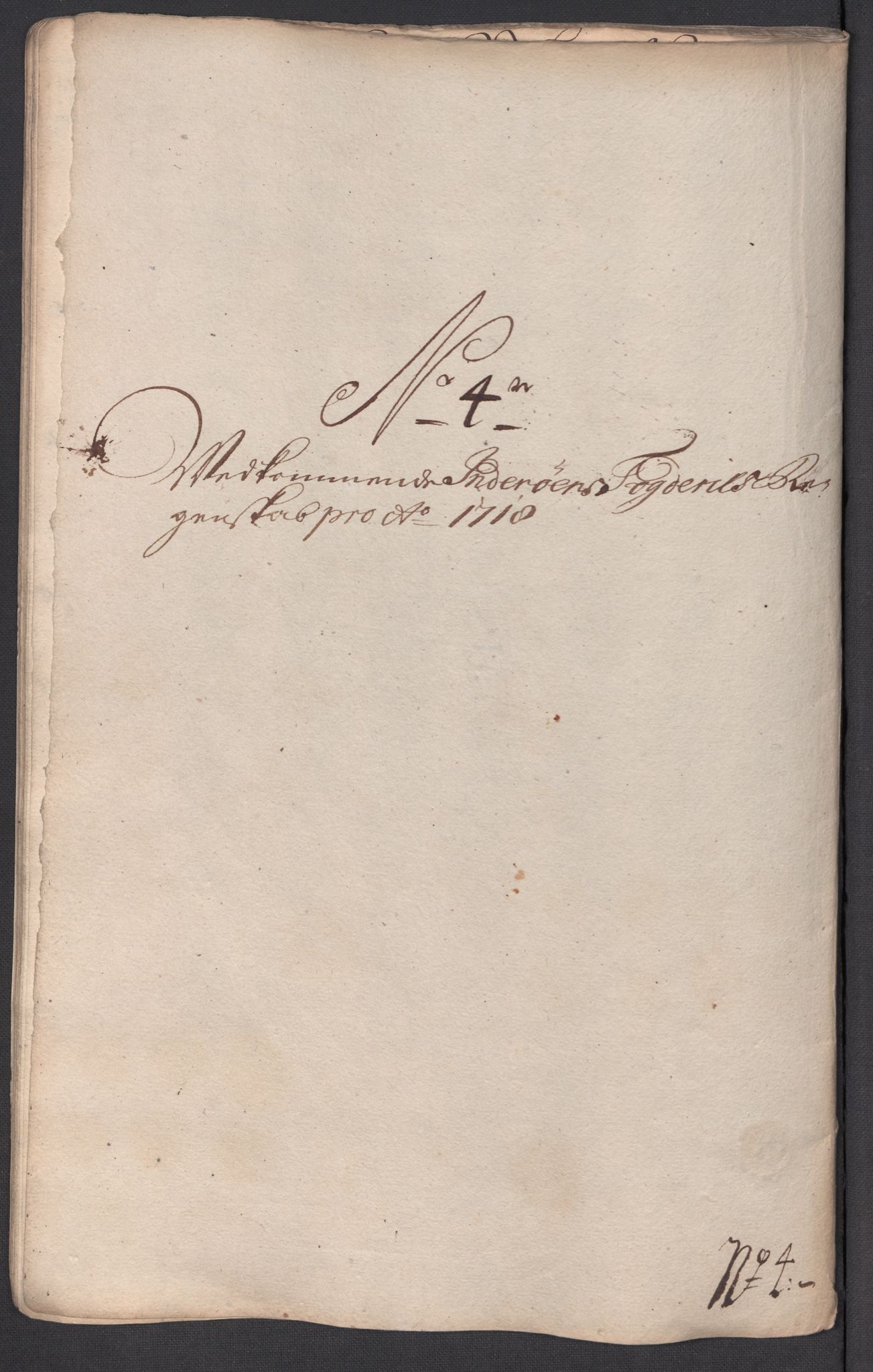 Rentekammeret inntil 1814, Reviderte regnskaper, Fogderegnskap, AV/RA-EA-4092/R63/L4326: Fogderegnskap Inderøy, 1718, p. 123