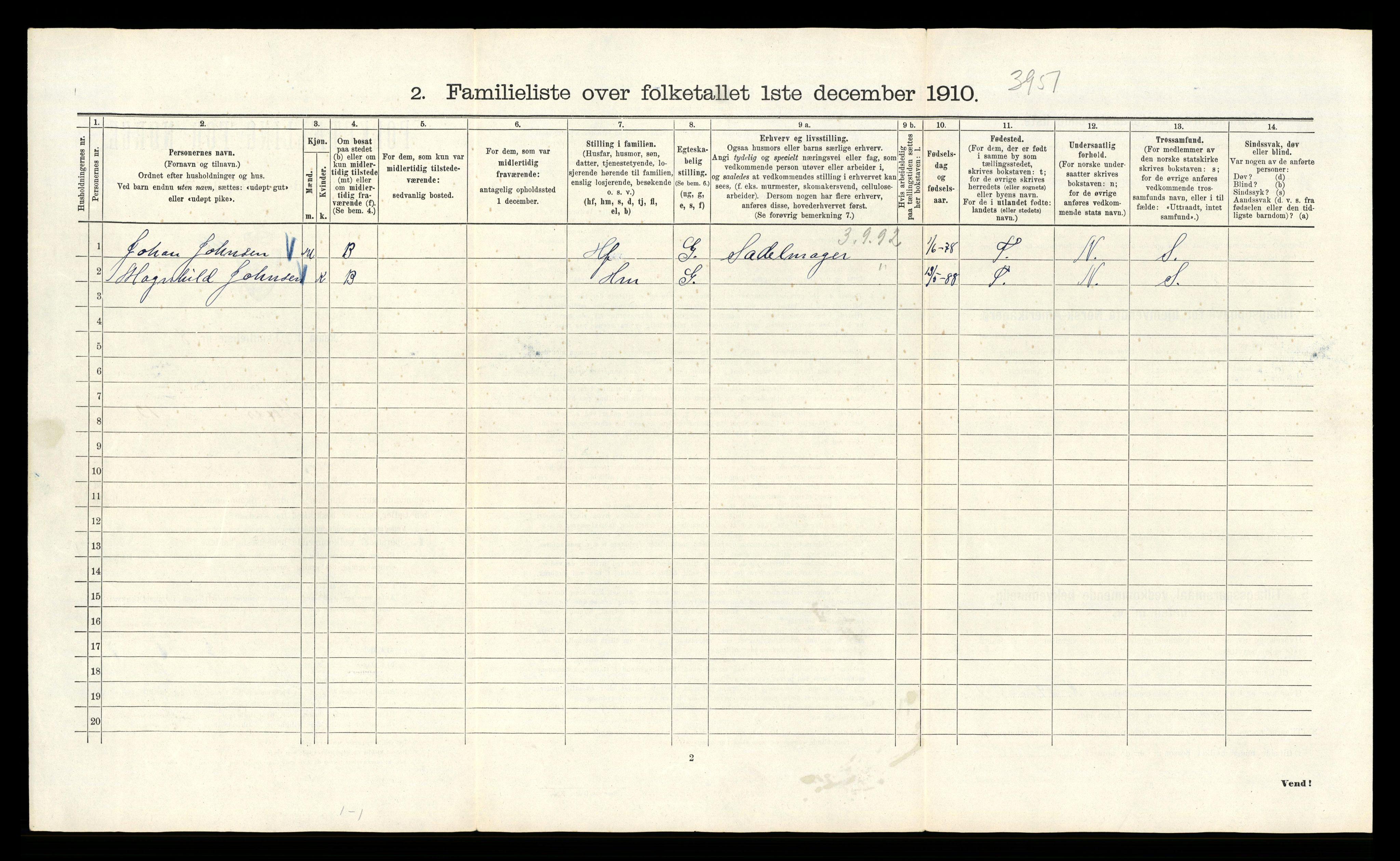 RA, 1910 census for Kristiania, 1910, p. 90544