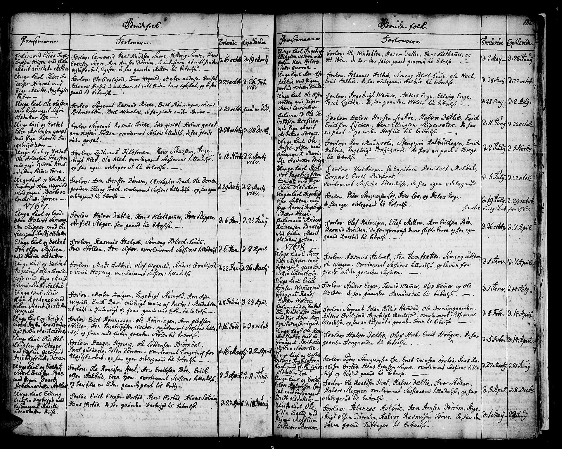 Ministerialprotokoller, klokkerbøker og fødselsregistre - Sør-Trøndelag, SAT/A-1456/678/L0891: Parish register (official) no. 678A01, 1739-1780, p. 182